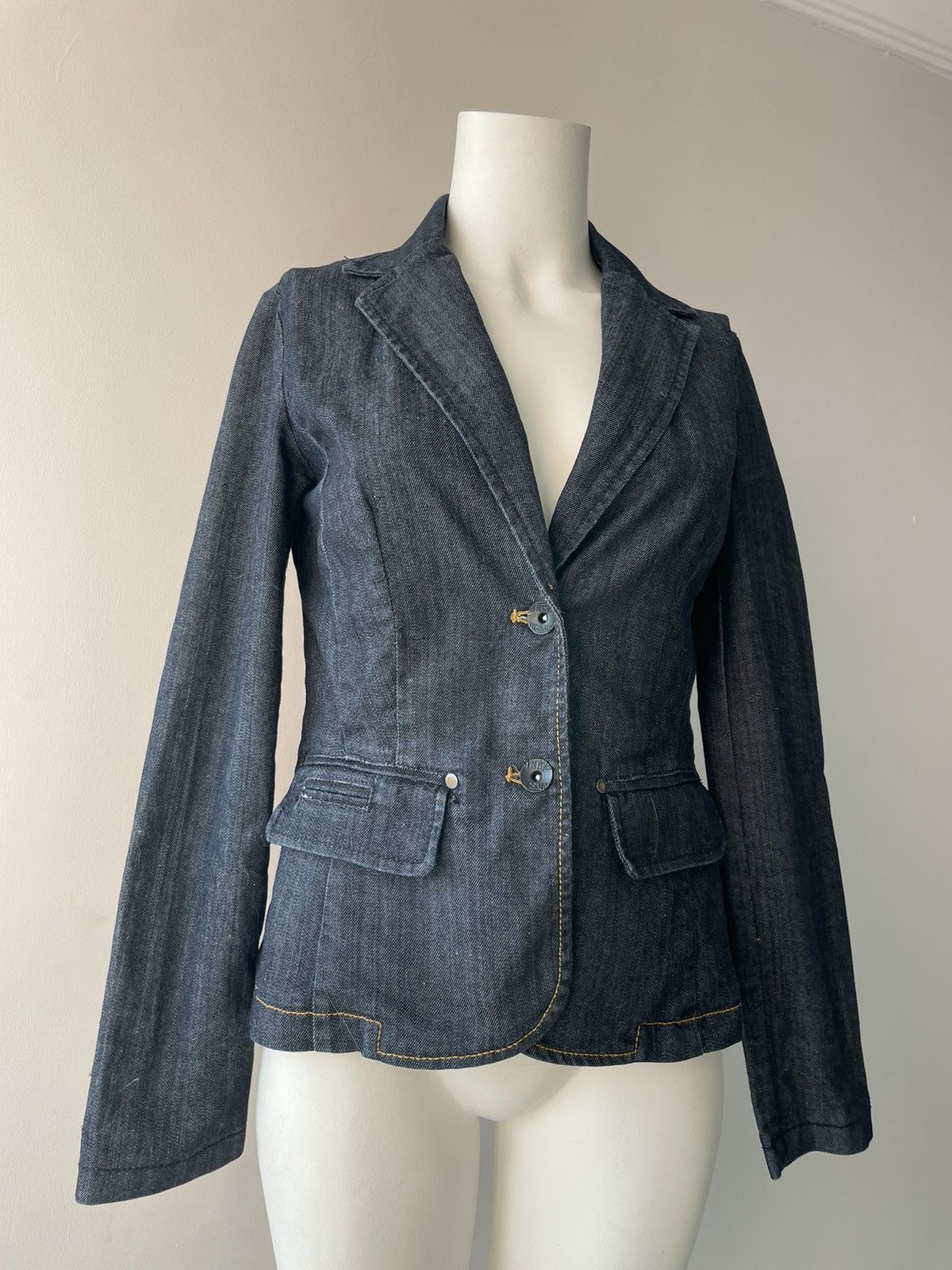 Vintage y2k denim jacket Size S / US 4 / IT 40 - 6 Thumbnail