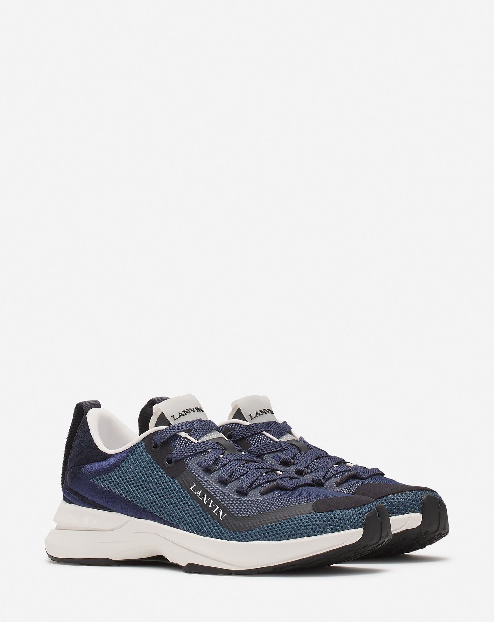 Lanvin o1w1db10226 L-I Mesh Sneakers in Multicolor Size US 11 / EU 44 - 2 Thumbnail