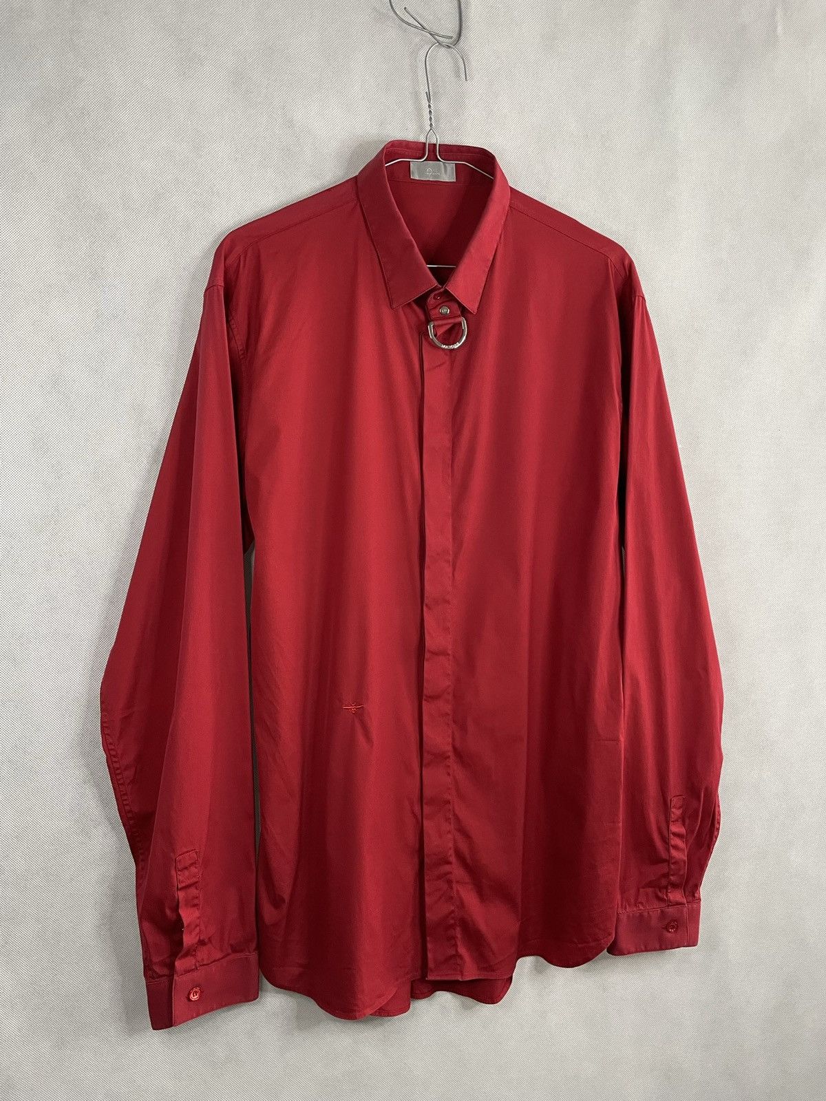 Dior Vintage Button Ups Red Shirt Designer Old Money