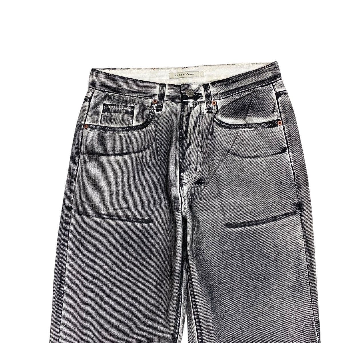 Japanese Brand InstantFunk Washed Denim Pants Size US 28 / EU 44 - 5 Thumbnail