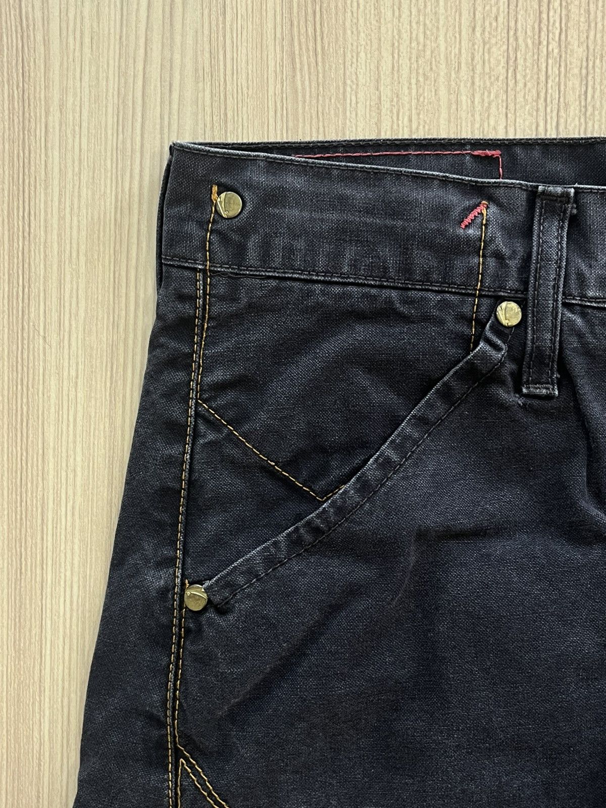Levi's Levi’s Engineer Faded Black Jeans Size US 28 / EU 44 - 6 Thumbnail