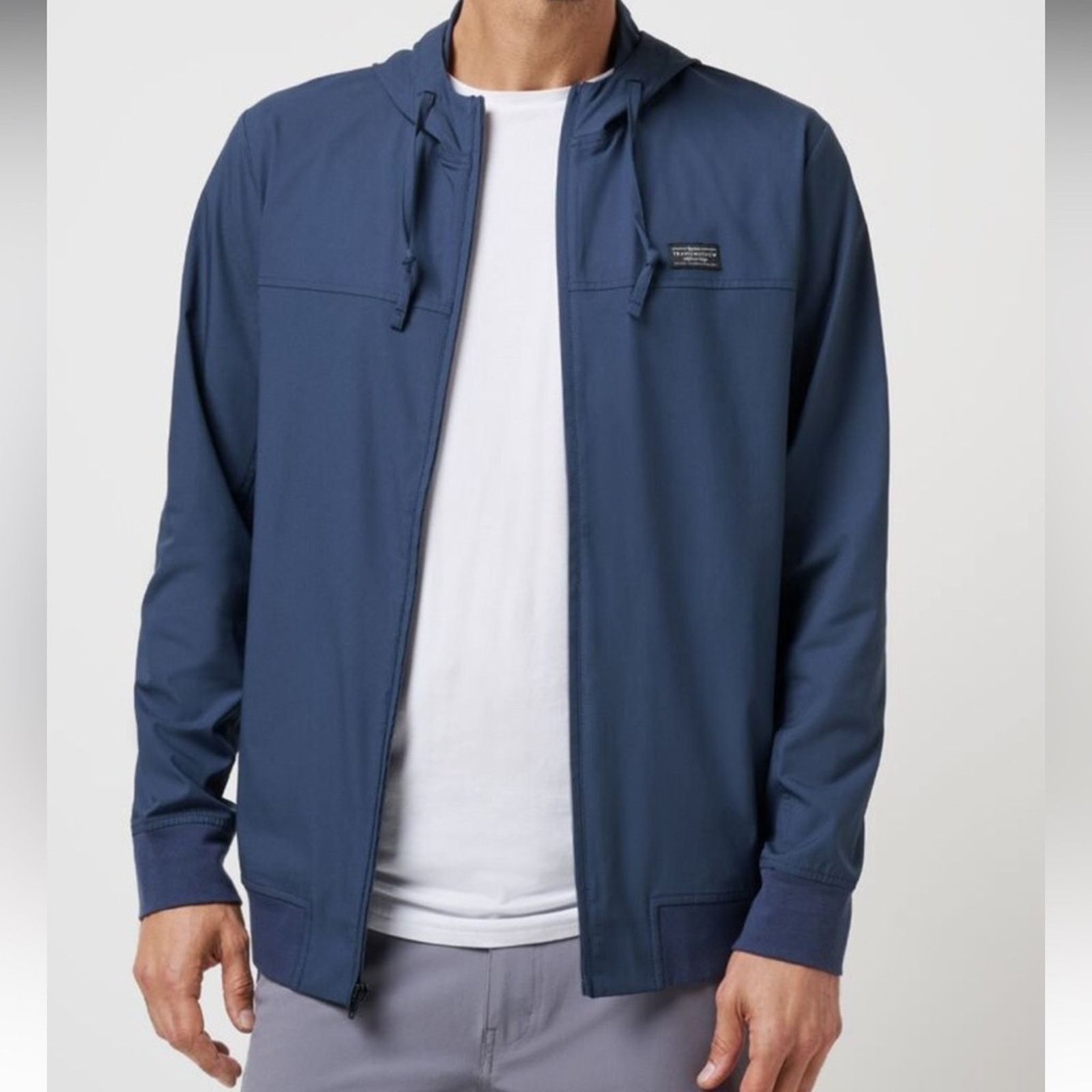 TravisMathew Men's Travis Mathew Wanderlust Hoodie Full Zip Golf Jacket Size US L / EU 52-54 / 3 - 2 Thumbnail