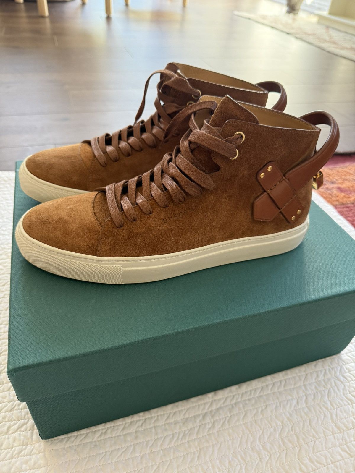 Buscemi Vintage Buscemi High Top Sneakers Size US 9 / EU 42 - 1 Thumbnail