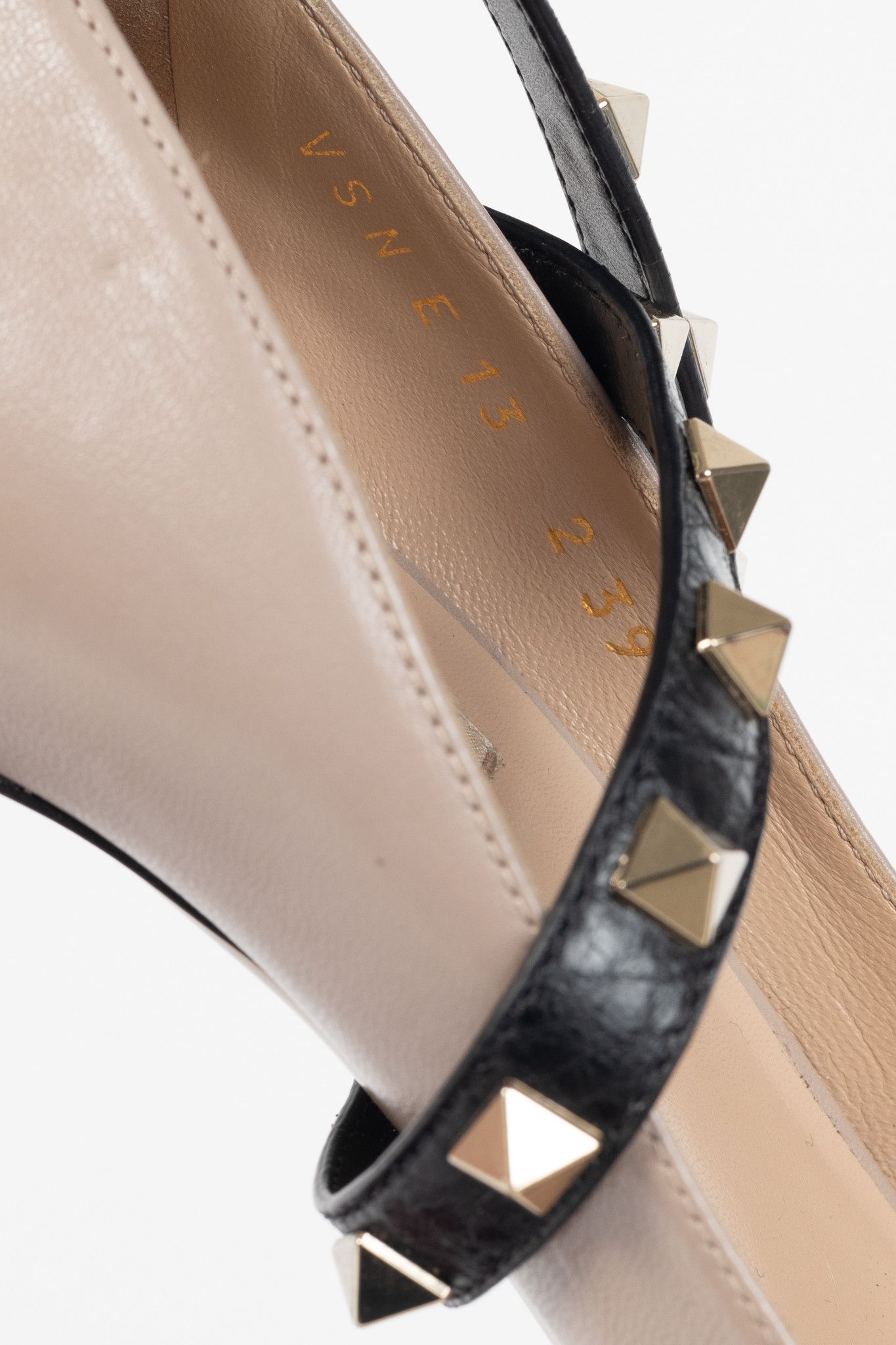 Valentino Valentino Garavani Studwrap Rockstud Pointed-Toe Pumps Size US 8.5 / IT 38.5 - 11 Thumbnail
