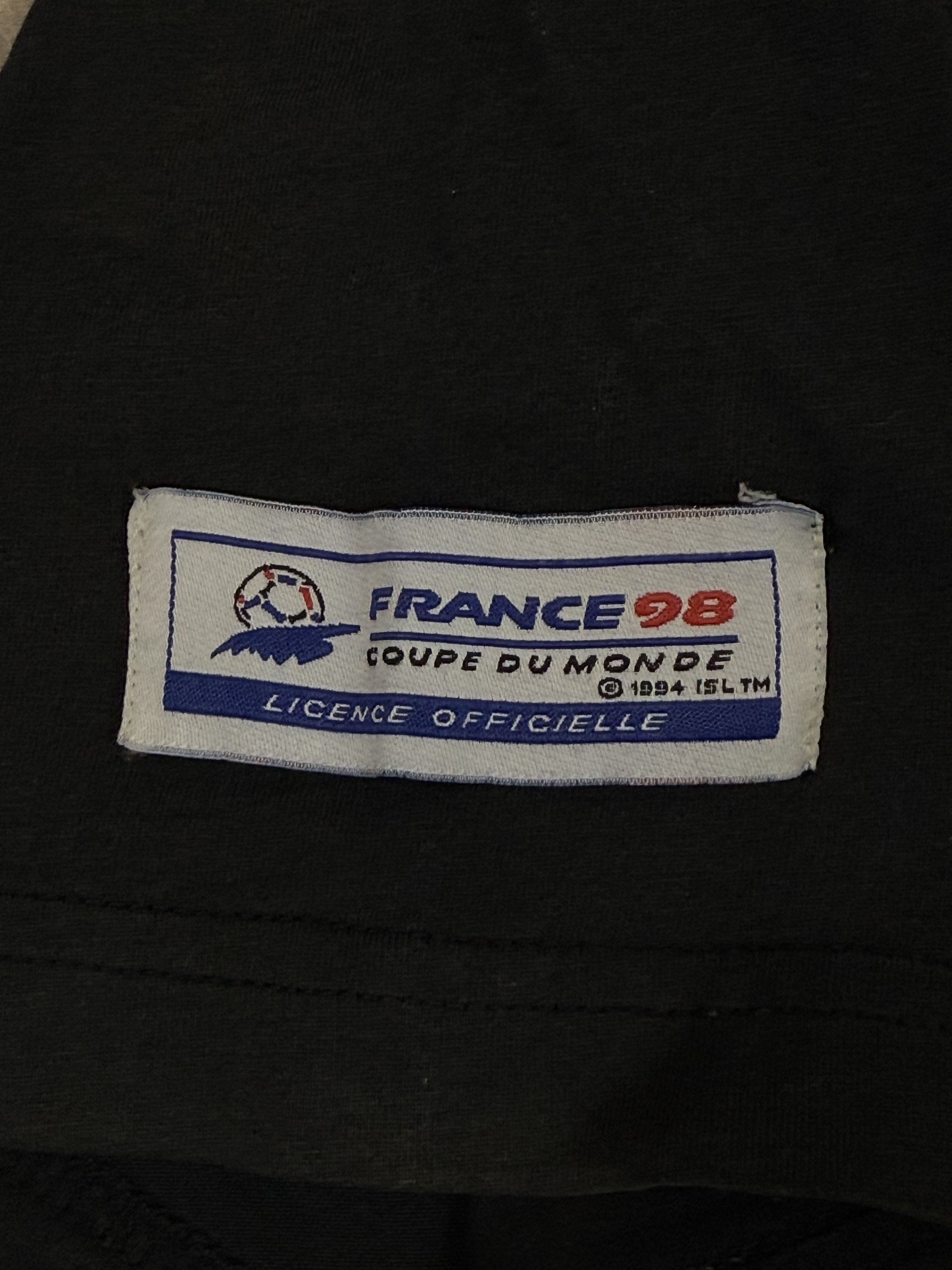 Adidas Vintage 90s Adidas France 98 Football Argentina T-shirt Size US M / EU 48-50 / 2 - 7 Thumbnail