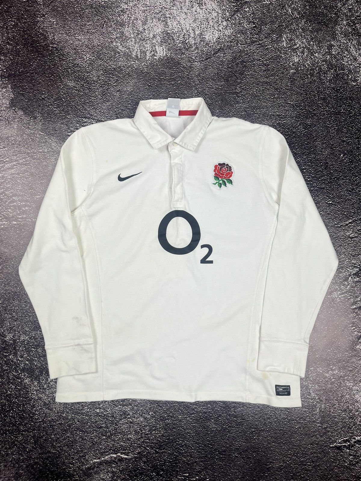 Nike Nike England Rugby League #13 Vintage Soccer Long Sleeve Y2K Size US XL / EU 56 / 4 - 3 Thumbnail