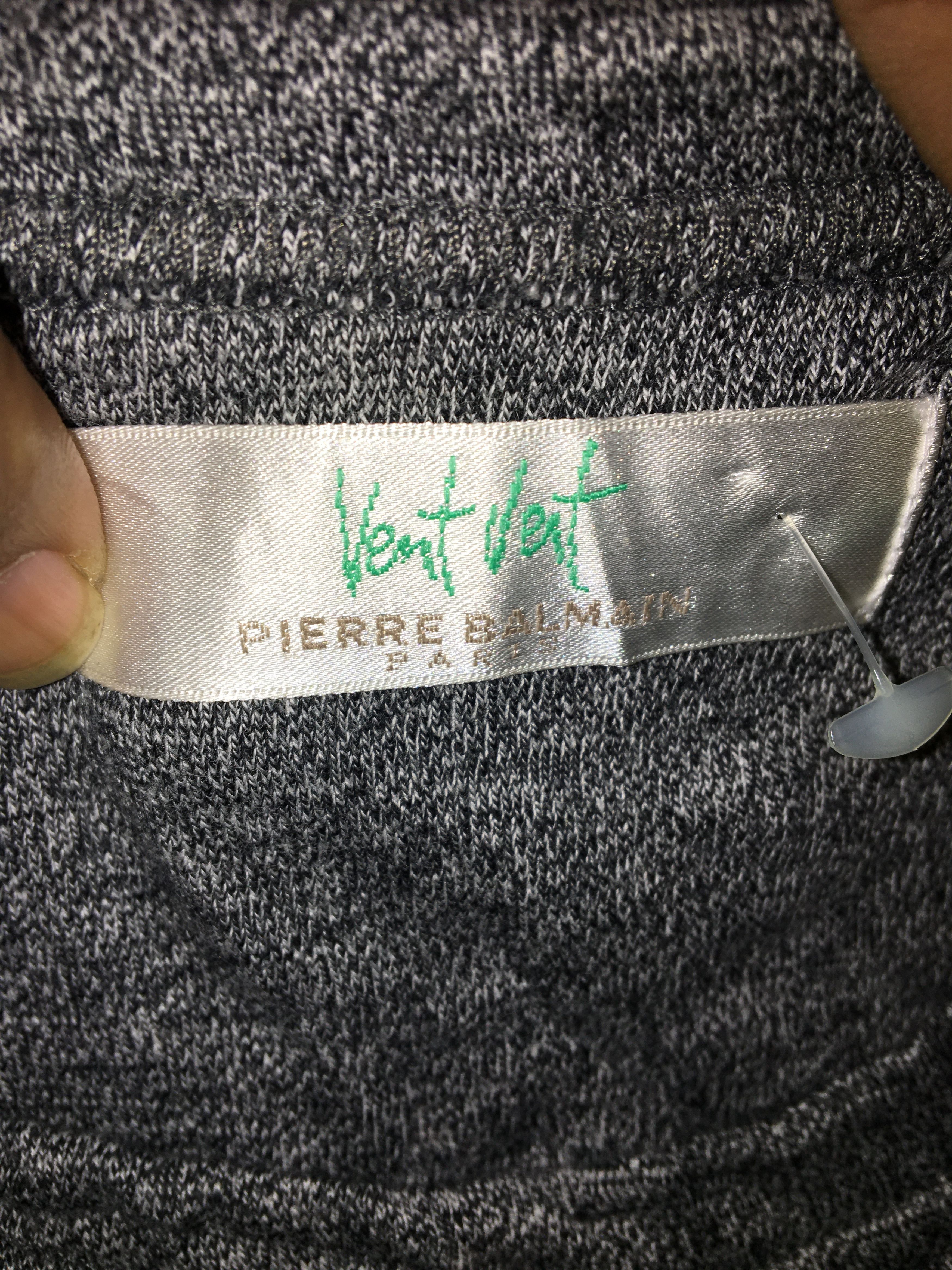 Pierre Balmain Vintage Vent Vert Pierre Balmain Paris Tshirt Size US M / EU 48-50 / 2 - 4 Thumbnail