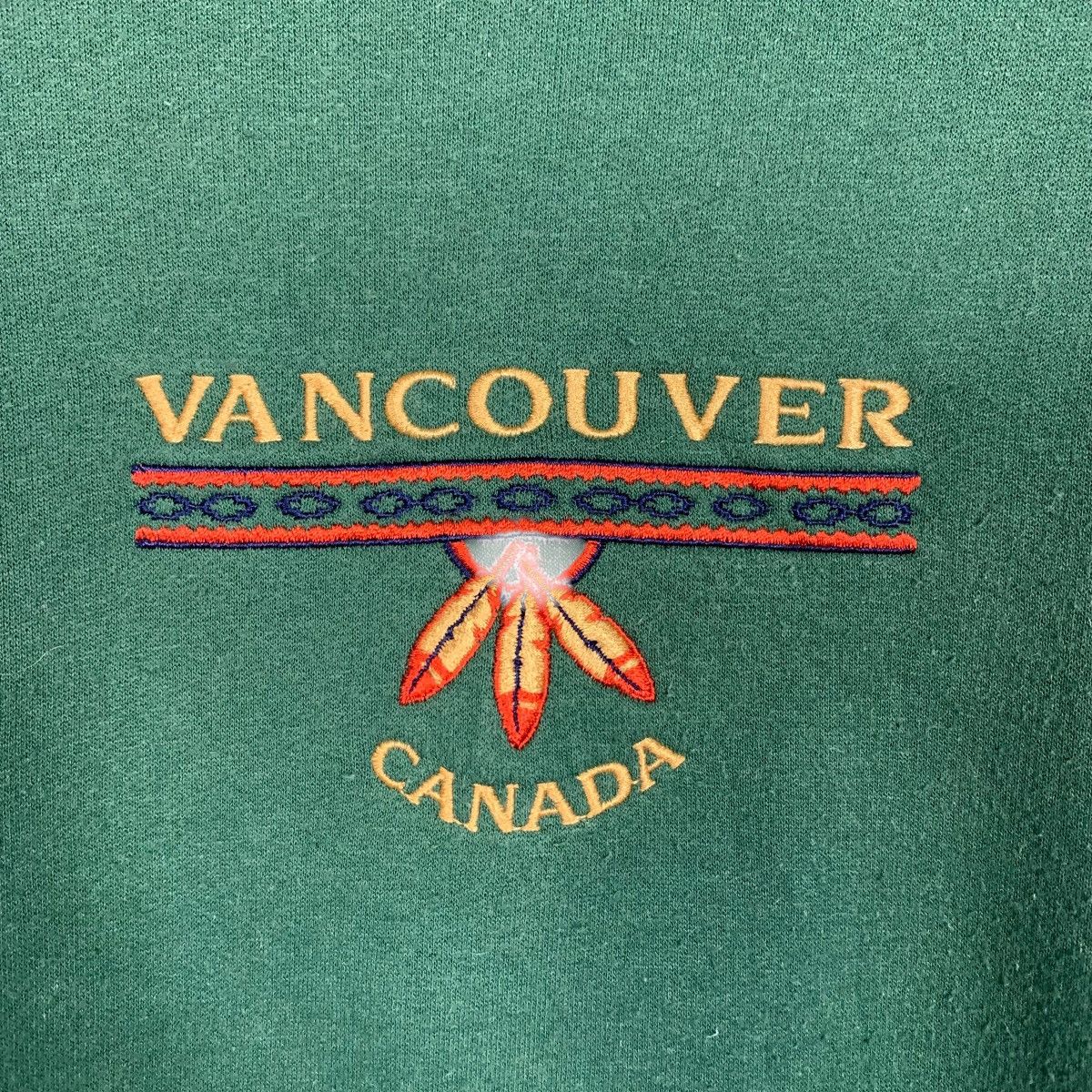 ATTRACTIONS ATTRACTION Vancouver Canada Pullover Sweatshirt #2228-C98 Size US L / EU 52-54 / 3 - 9 Thumbnail