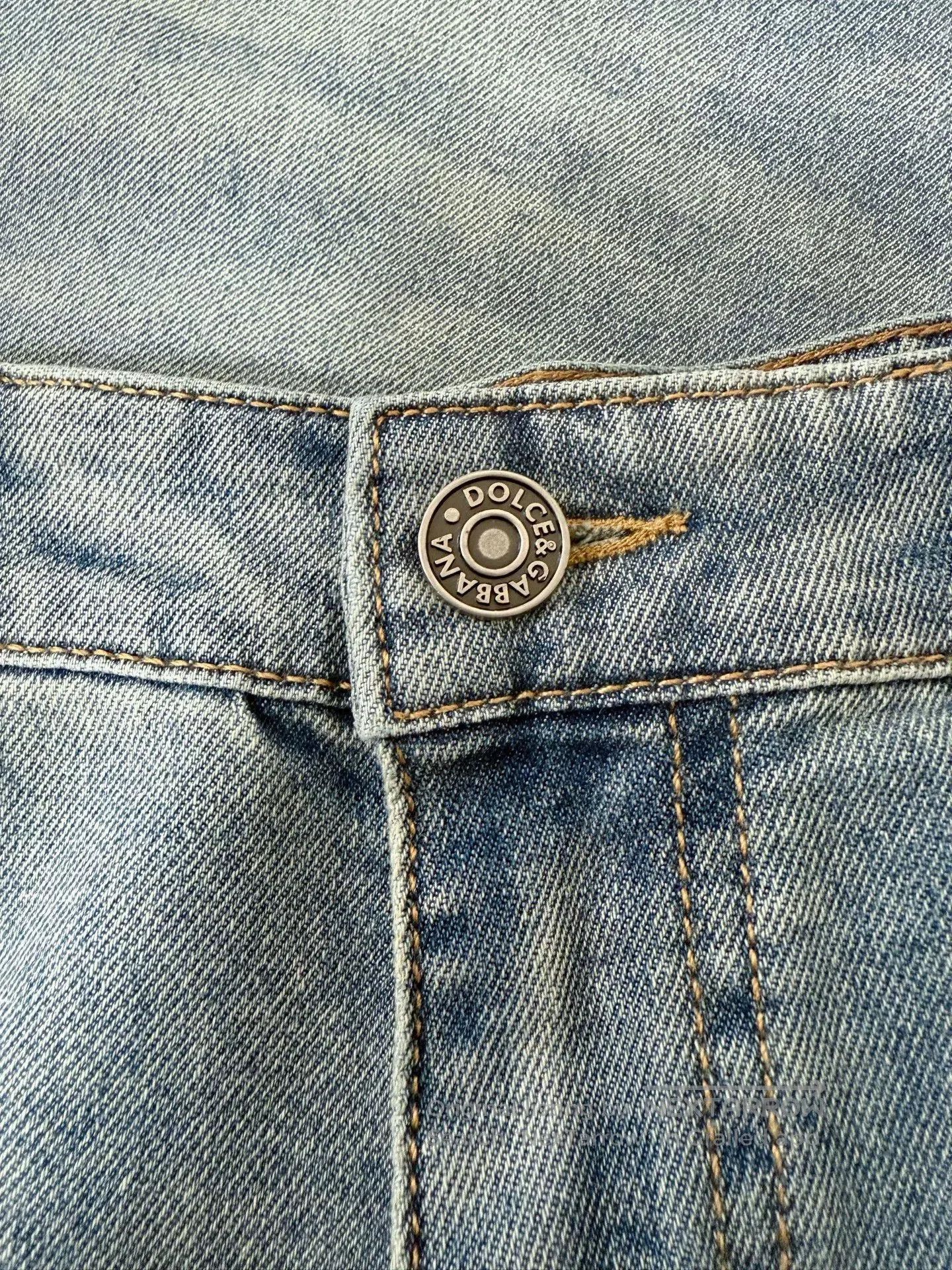 Dolce & Gabbana Dolce & Gabbana Spring Summer Light Jeans. Size US 33 - 3 Thumbnail