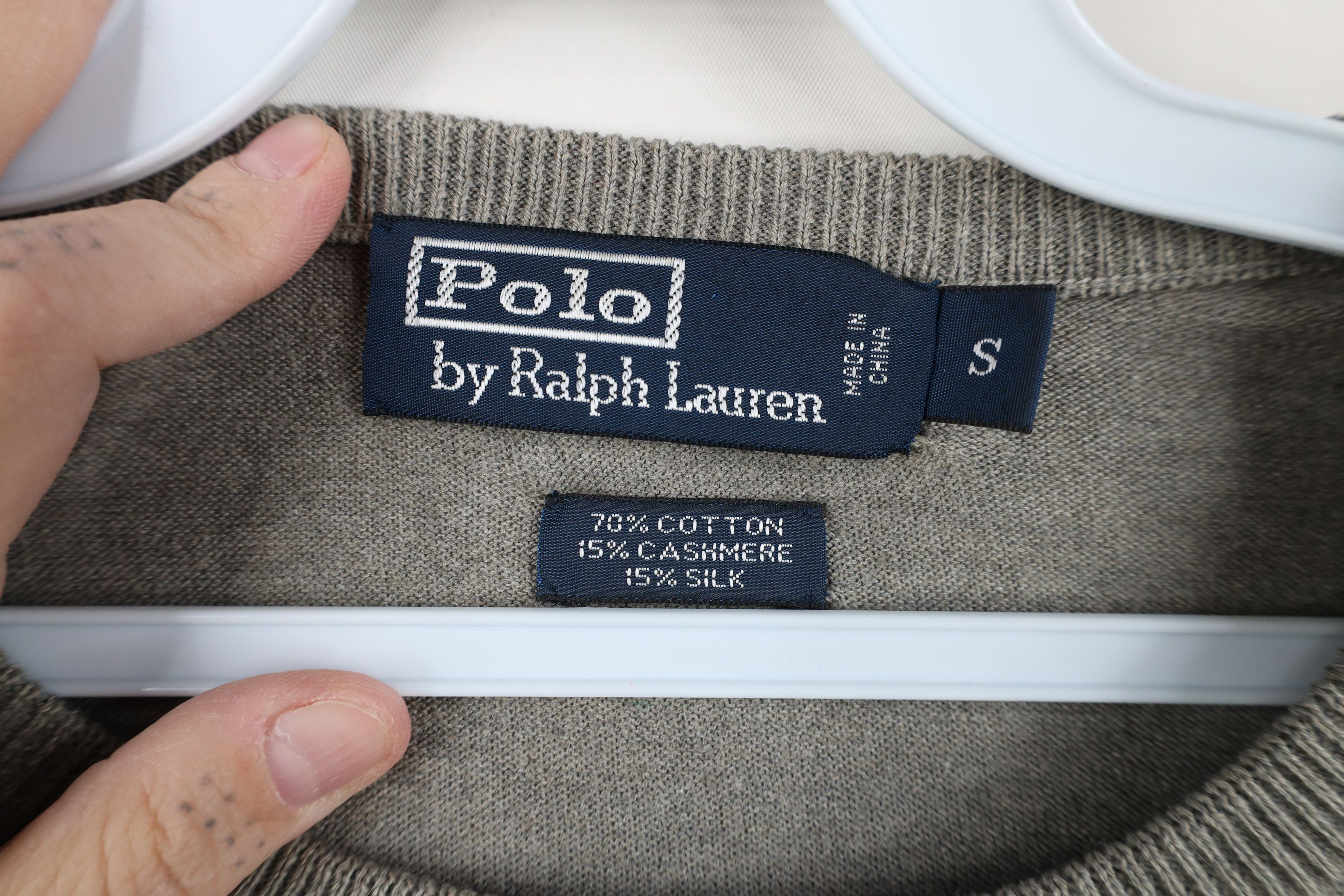 Ralph Lauren Vintage 90s Ralph Lauren Silk Knit Lightweight Sweater Size US S / EU 44-46 / 1 - 4 Thumbnail