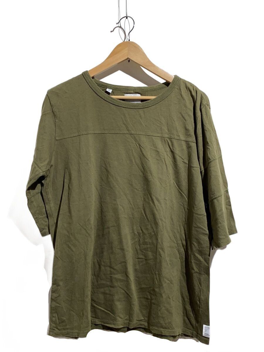 Visvim Green Cotton Luxsic Xnumx Sleeve Top Size US L / EU 52-54 / 3 - 1 Thumbnail