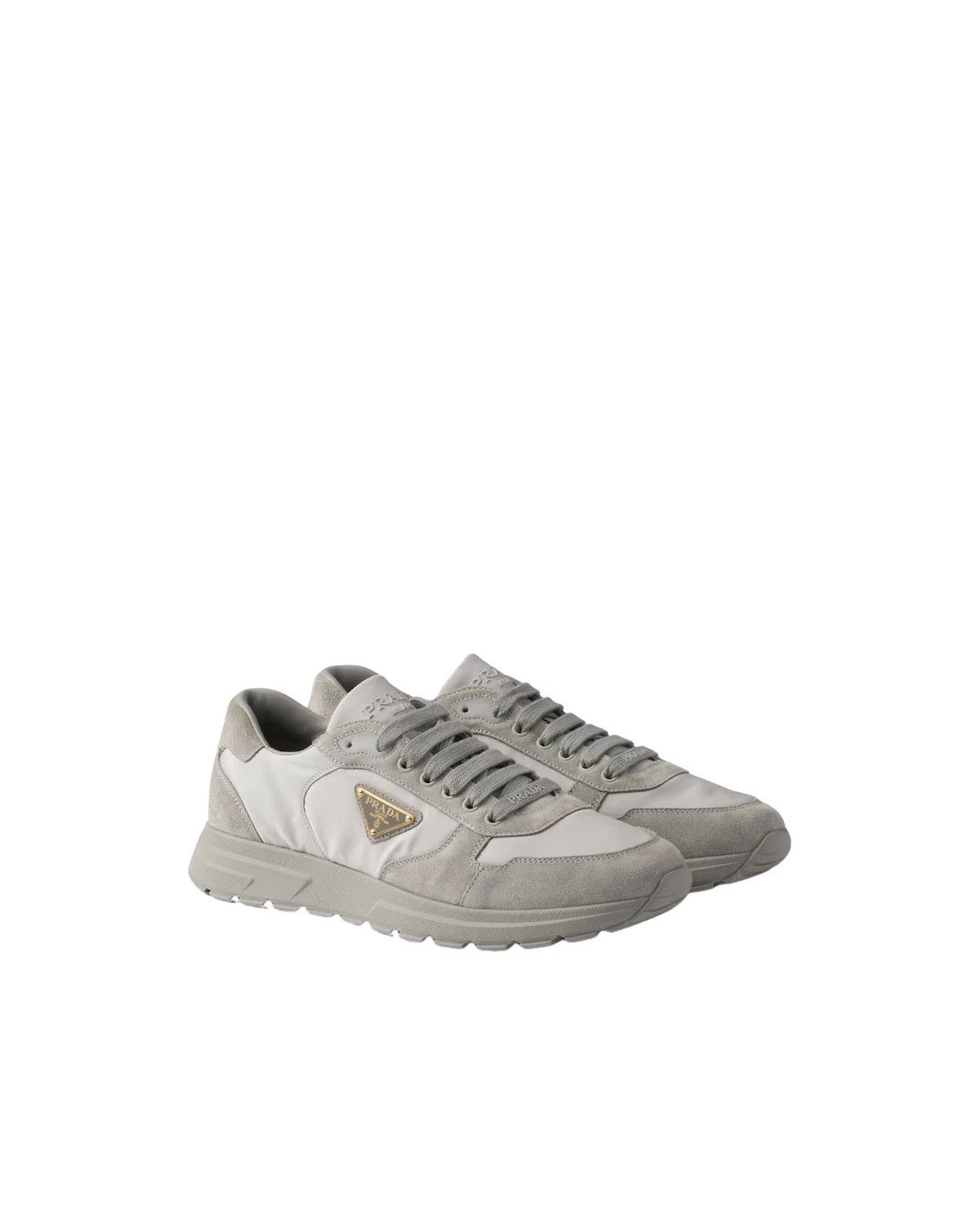 Prada PRADA Prax 2.0 Cloudy Gray Re-Nylon Sneakers Size US 5 / EU 37 - 1 Thumbnail