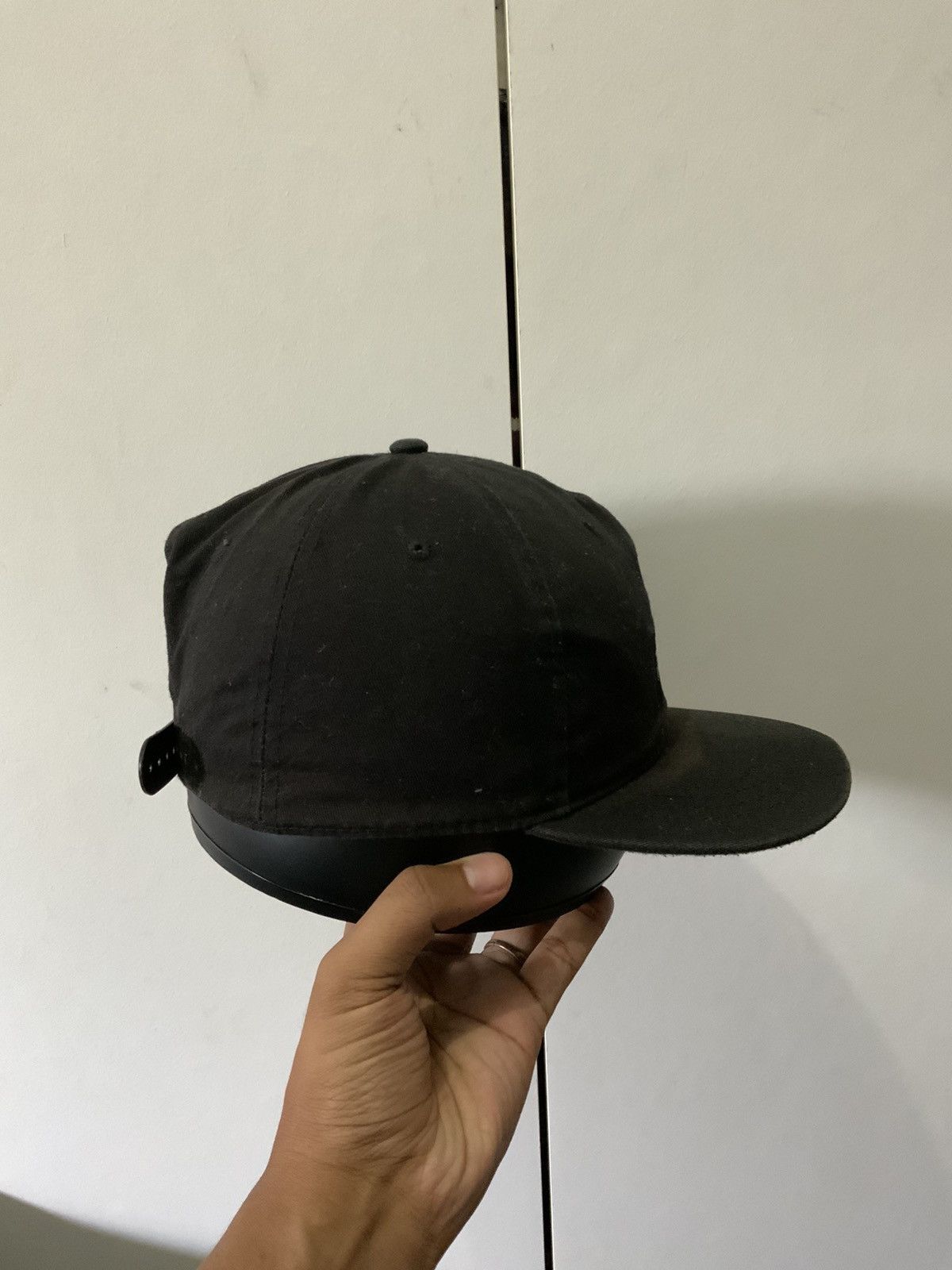 Japanese Brand Tnbernacle Spellout Black Archive Hat Size ONE SIZE - 5 Thumbnail