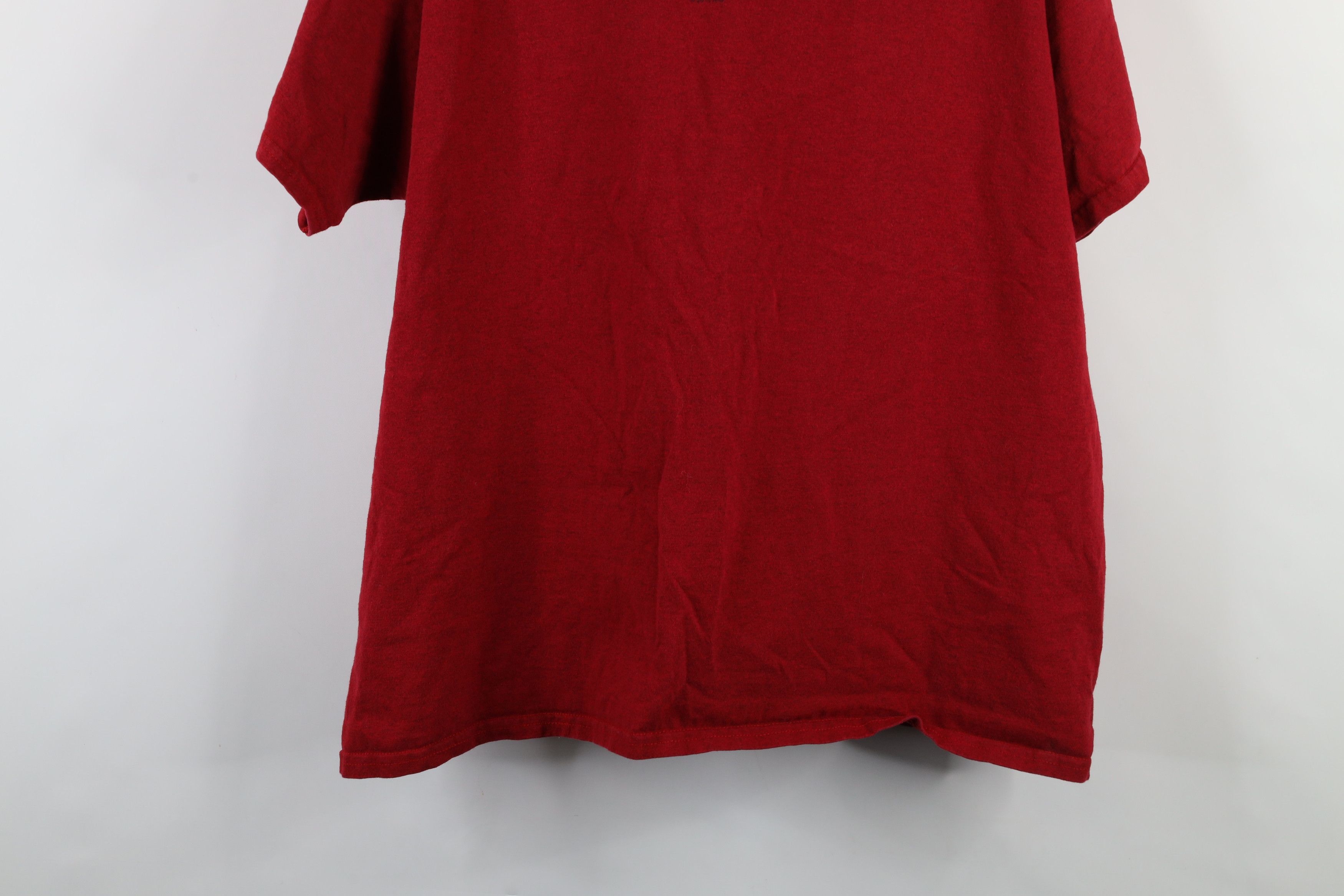 Harley Davidson × Vintage Vintage Y2K Harley Davidson Spell Out Big Logo T-Shirt Red Size US XXL / EU 58 / 5 - 12 Thumbnail