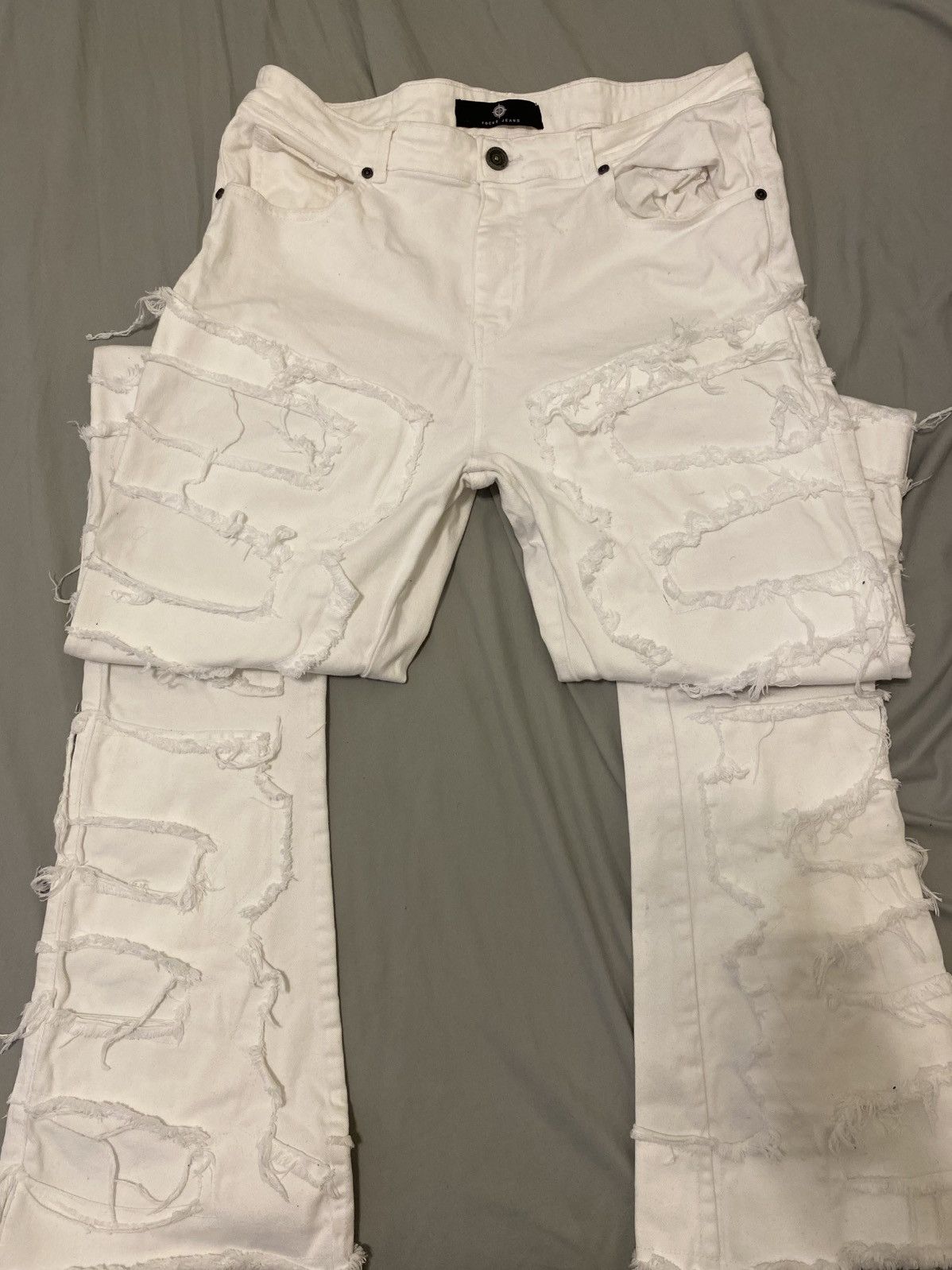 Other Focus mens stacked jeans Size US 38 / EU 54 - 3 Thumbnail