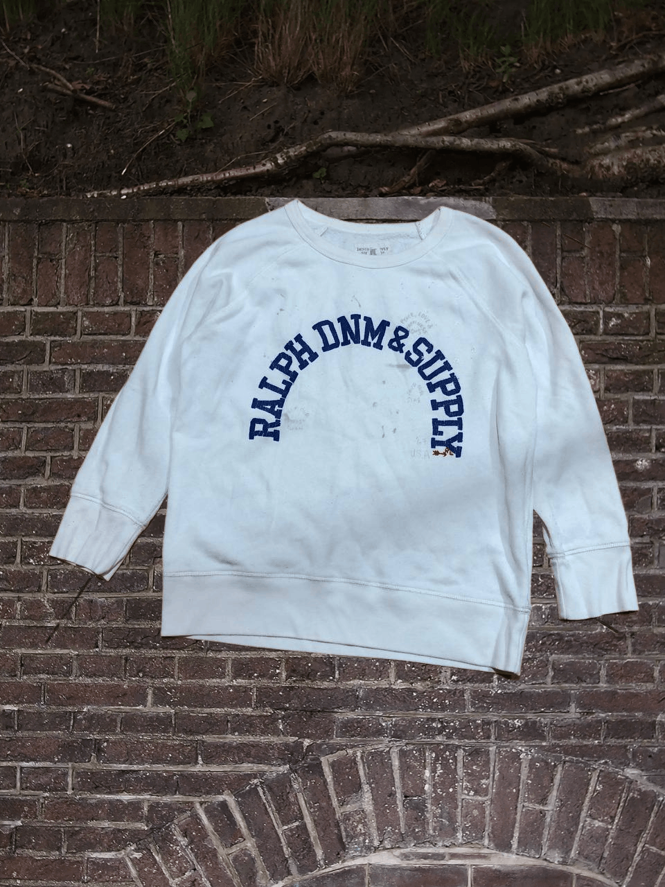 Denim & Supply Ralph Lauren - Denim & Supply Long Sleeve Crew Neck Sweat Top Size L / US 10 / IT 46 - 1 Thumbnail