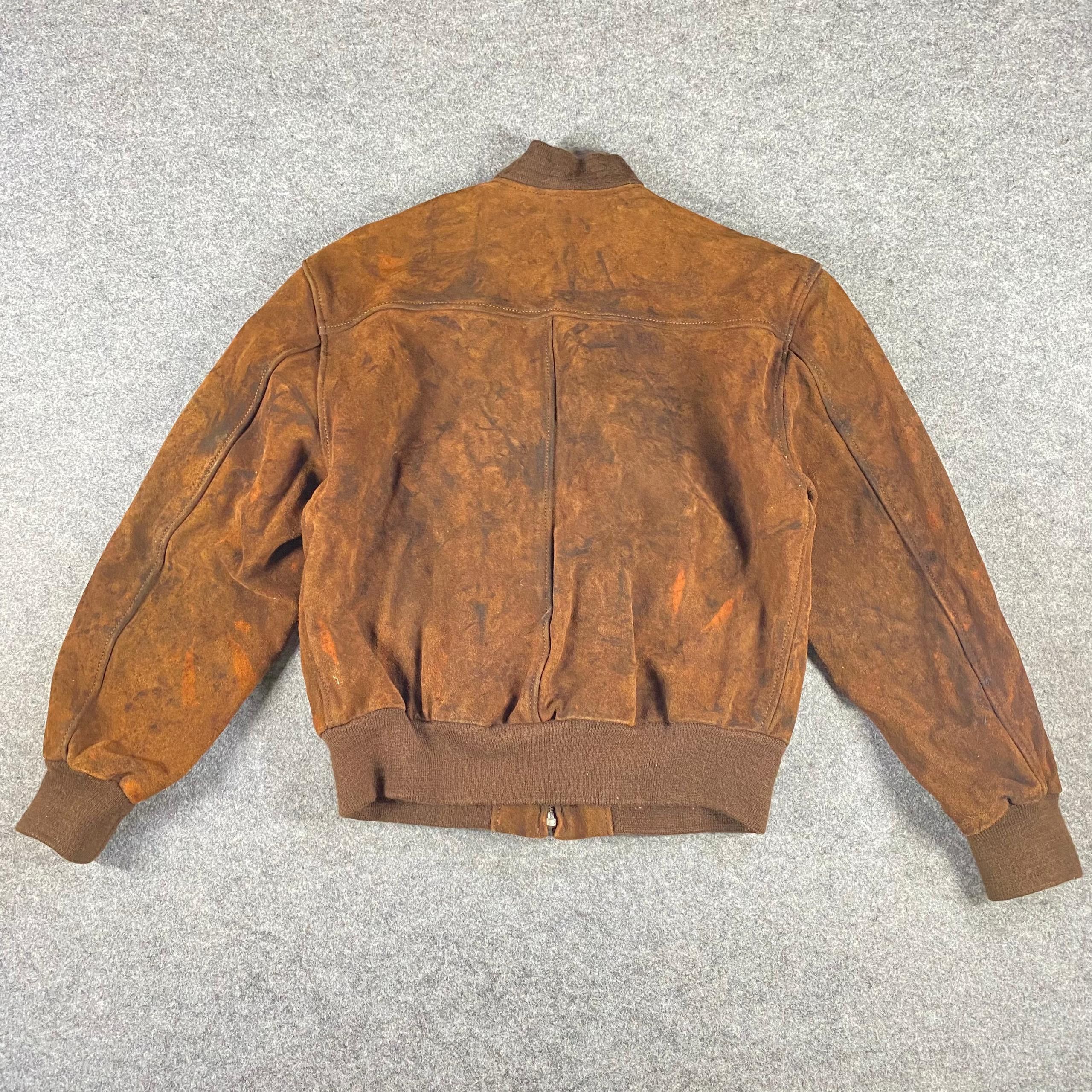 Hysteric Glamour Vintage Cosby Bombers Leather Jacket Size US M / EU 48-50 / 2 - 4 Thumbnail