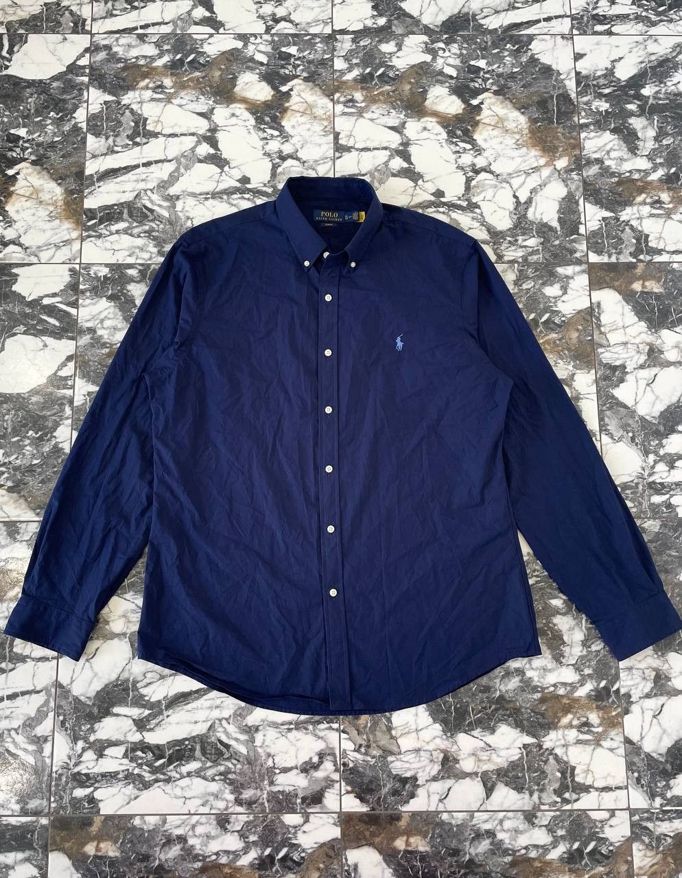Polo Ralph Lauren Ralph Lauren Men's Slim Fit Cotton Long Sleeve Shirt Size XL Size US XL / EU 56 / 4 - 1 Thumbnail
