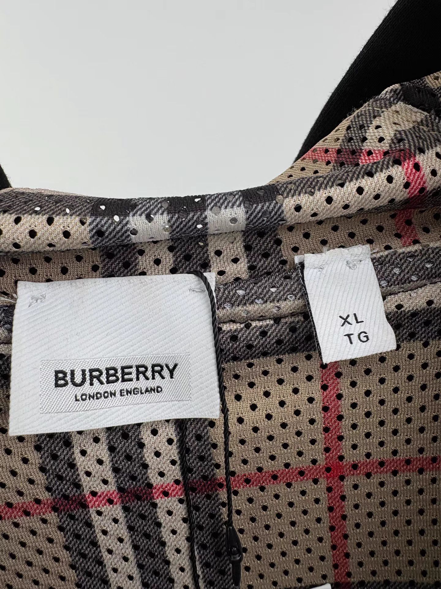 Burberry BURBERRY Check Lined Zip-Up Jacket Size US XL / EU 56 / 4 - 6 Thumbnail