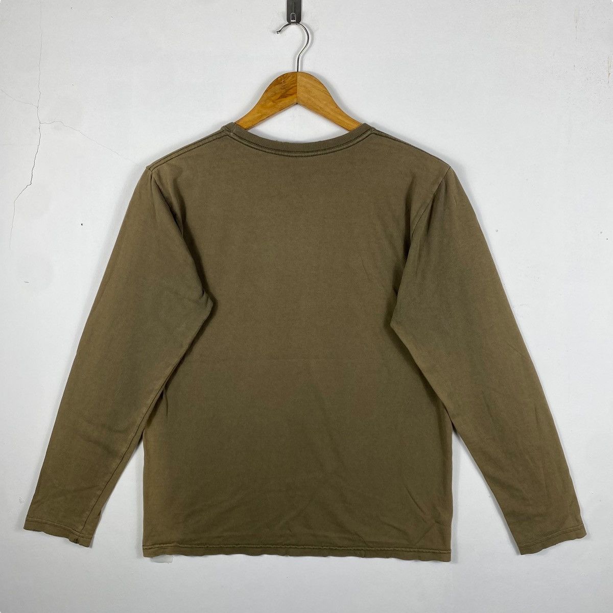 Alpha Industries Distressed ALPHA INDUSTRIES Logo Graphic Faded Longsleeve Size US M / EU 48-50 / 2 - 4 Thumbnail