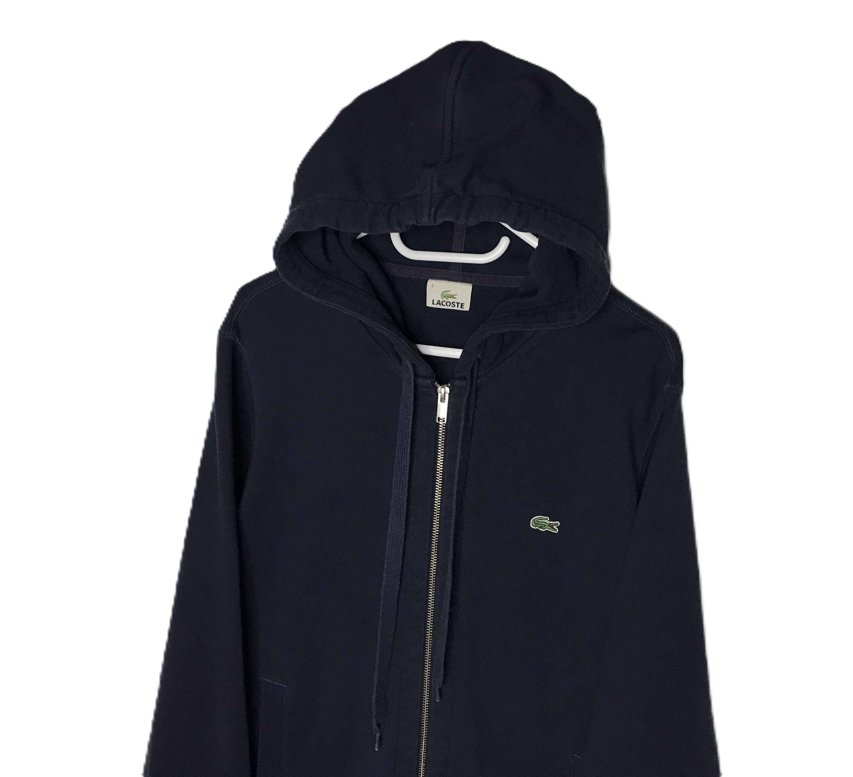 Lacoste Lacoste Zip Hoodie Mens Sz M Navy Size US M / EU 48-50 / 2 - 2 Thumbnail