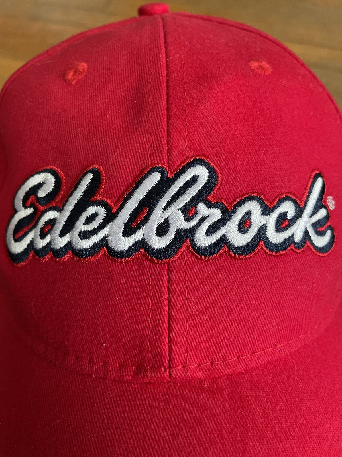 NASCAR Edelbrock Hat 2012 Event Level Sponsor Hot Rod Power Tour 🏁 Size ONE SIZE - 2 Thumbnail