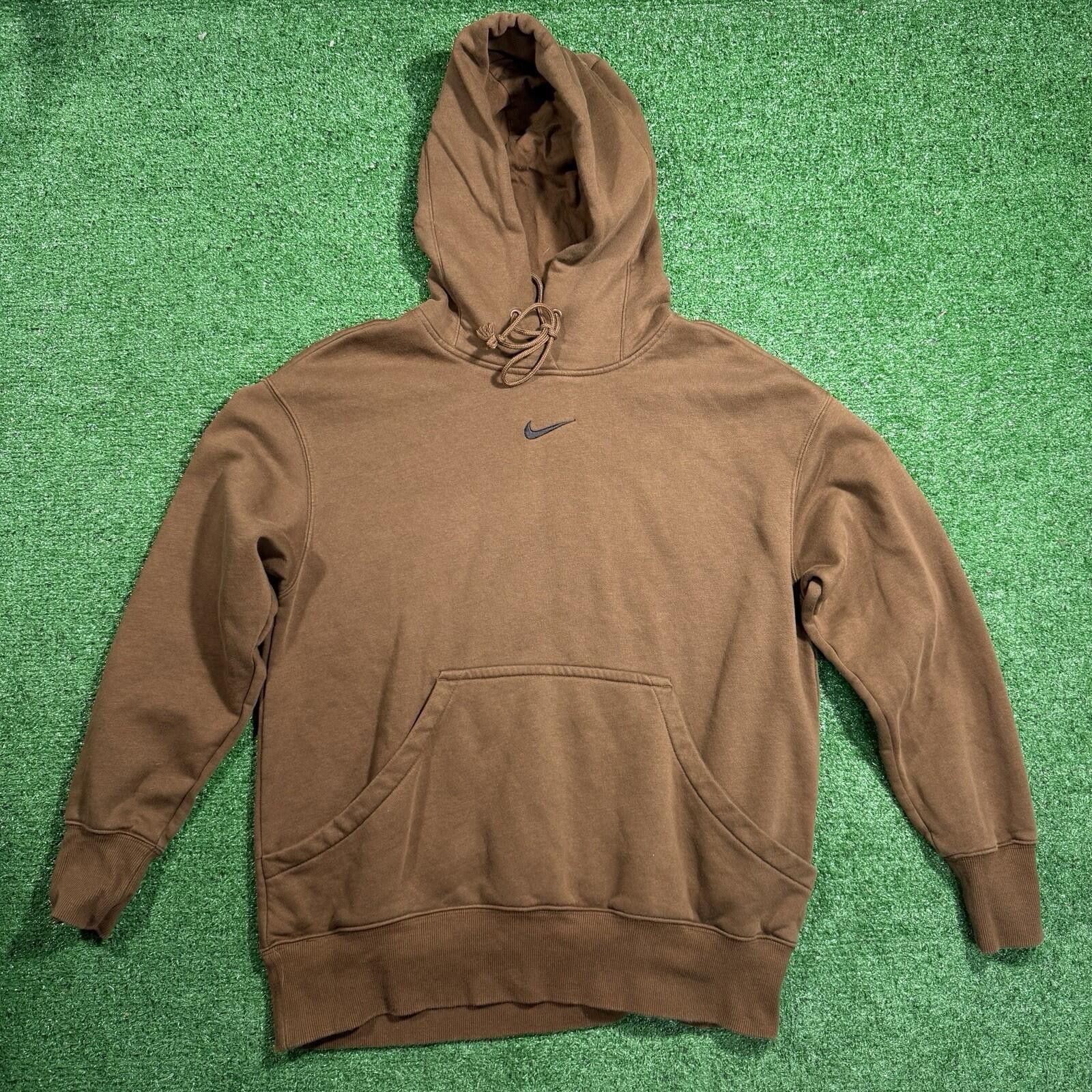 Nike Nike Y2K Brown Hoodie Center check Swoosh Logo Size XS Size US XS / EU 42 / 0 - 1 Thumbnail