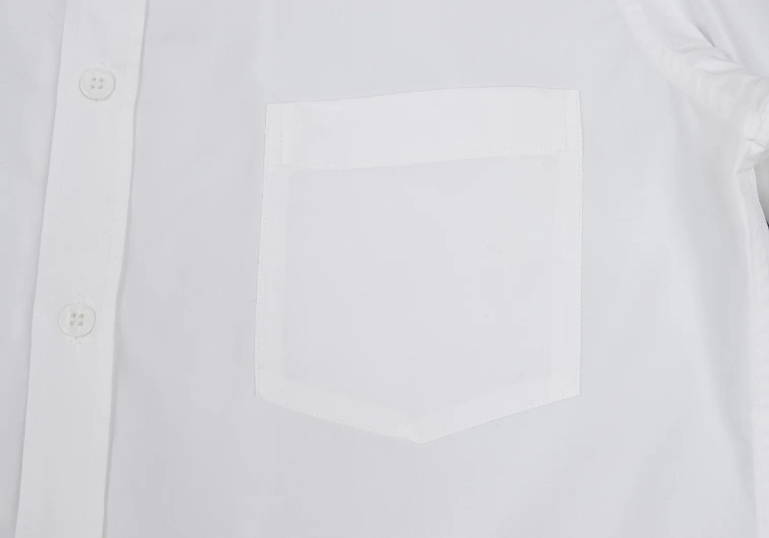 Yohji Yamamoto Yohji Yamamoto Layered Cotton Long Sleeve Shirt Size US S / EU 44-46 / 1 - 6 Thumbnail