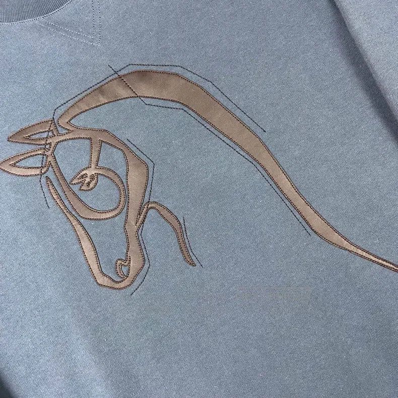 Hermes Hermes Horsehead Patched Sweatshirt Size US S / EU 44-46 / 1 - 3 Thumbnail