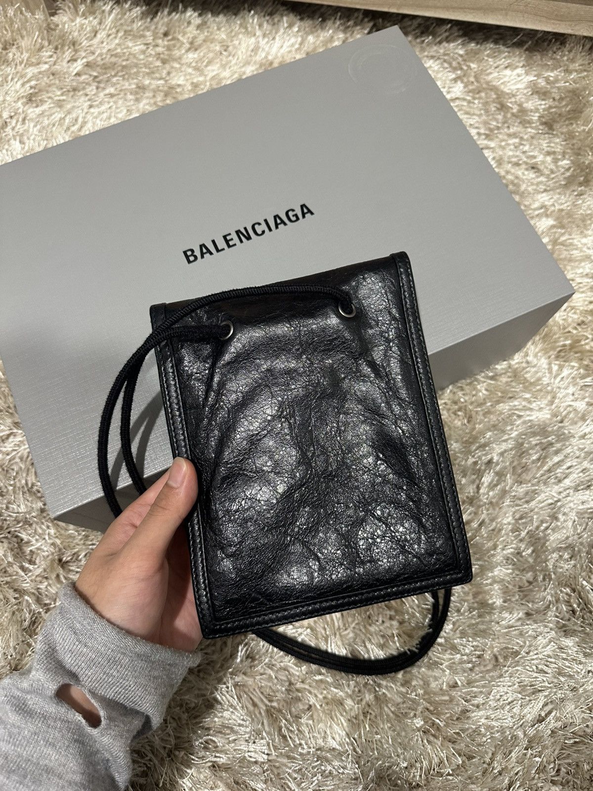 Balenciaga Balenciaga Leather Explorer Bag Size ONE SIZE - 3 Thumbnail