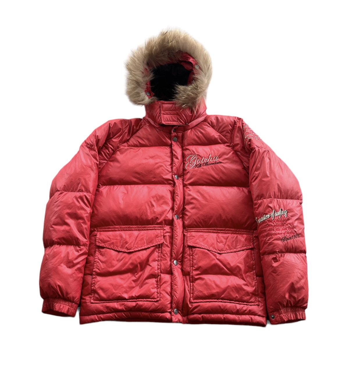 Le Grande Bleu (L.G.B.) Y2KJapanese Archive Vkei gotcha fur hoodie puffer jacket Size US L / EU 52-54 / 3 - 2 Thumbnail