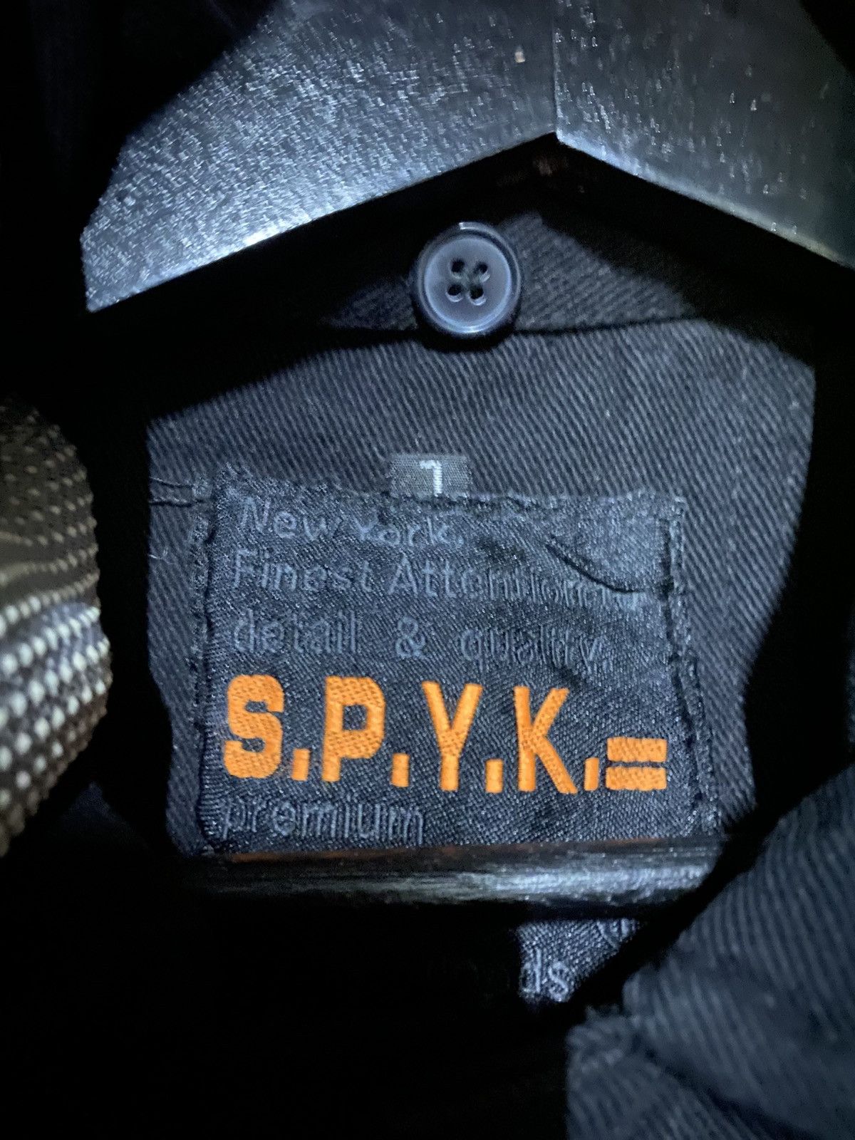 Japanese Brand SPYK Premium Black Distressed Hybrid Jacket – Streetwear Size M / US 6-8 / IT 42-44 - 6 Thumbnail