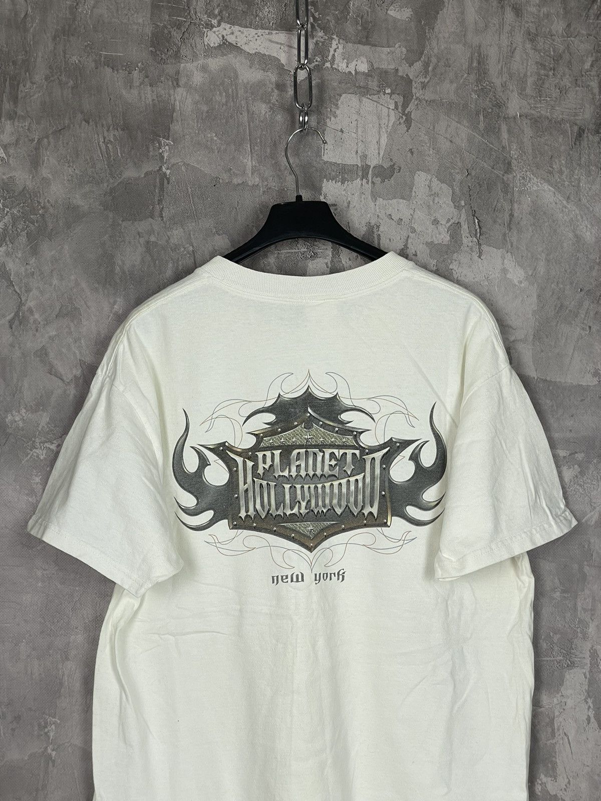 Planet Hollywood × Vintage Planet Hollywood Big Logo T-Shirt XL VTG 90s Streetwear Size US L / EU 52-54 / 3 - 7 Thumbnail