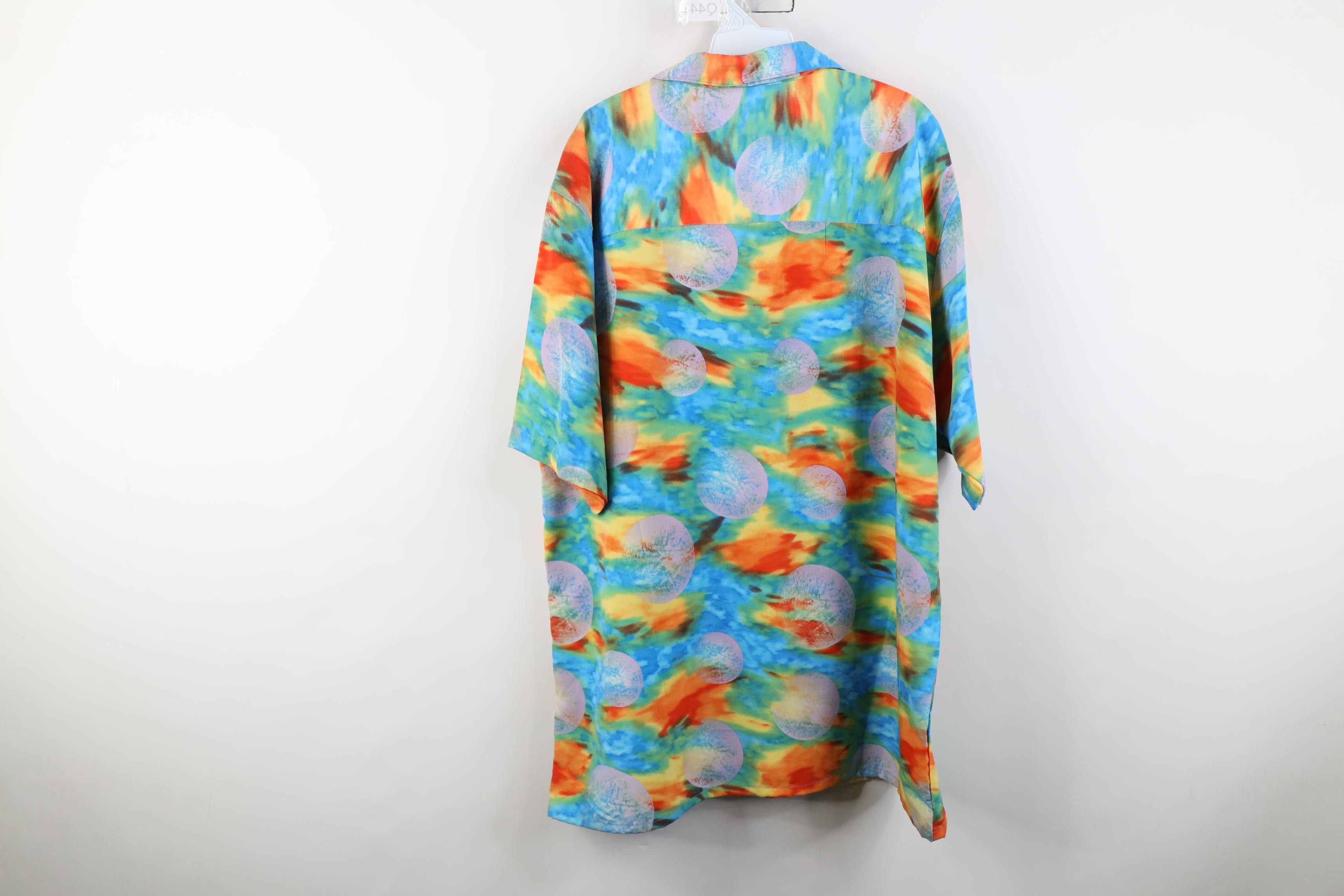 Vintage Deadstock Vintage 90s Y2K Streetwear Collar Button Shirt Size US L / EU 52-54 / 3 - 11 Thumbnail