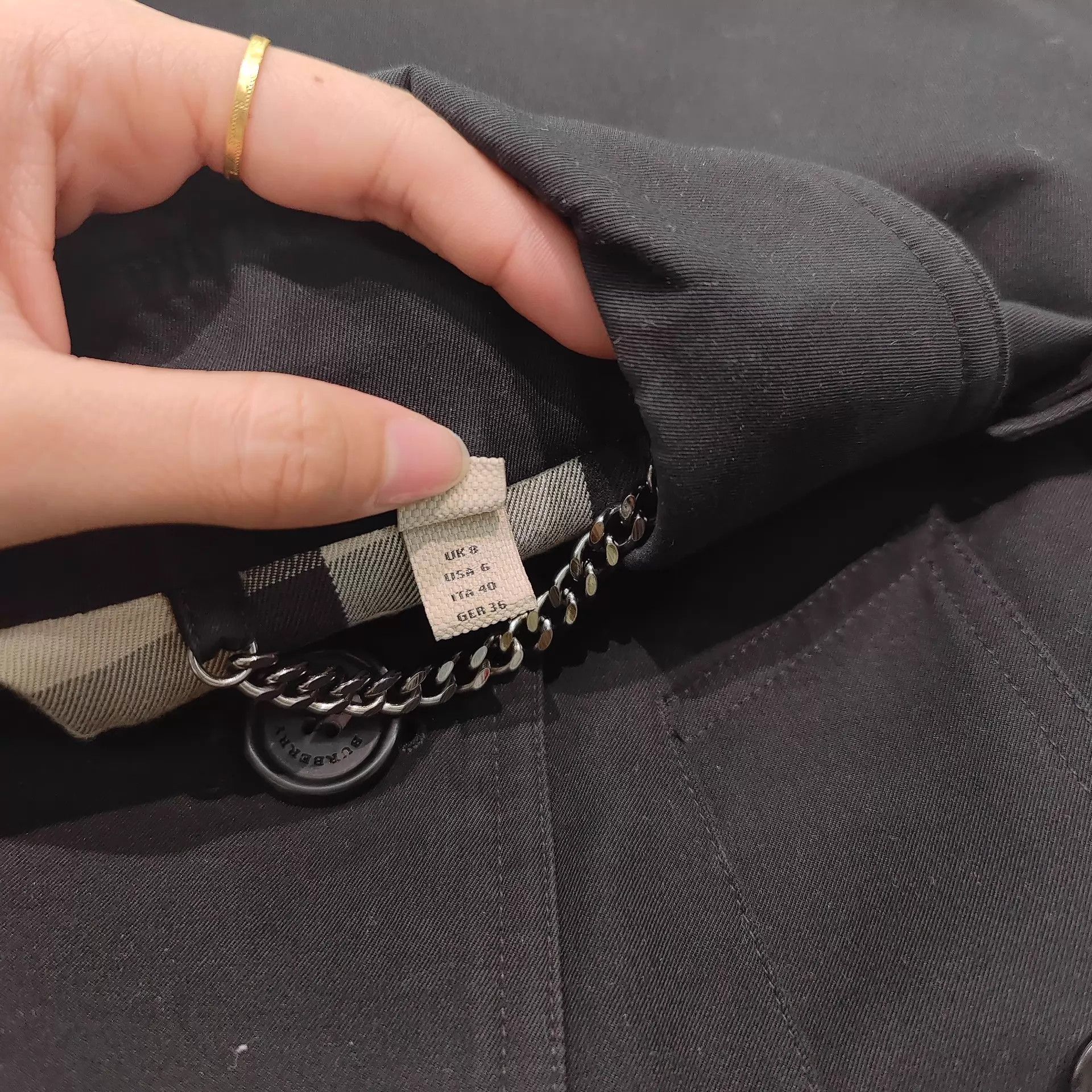 Burberry Burberry Kensington Windbreaker Near New UK8 Size S / US 4 / IT 40 - 3 Thumbnail