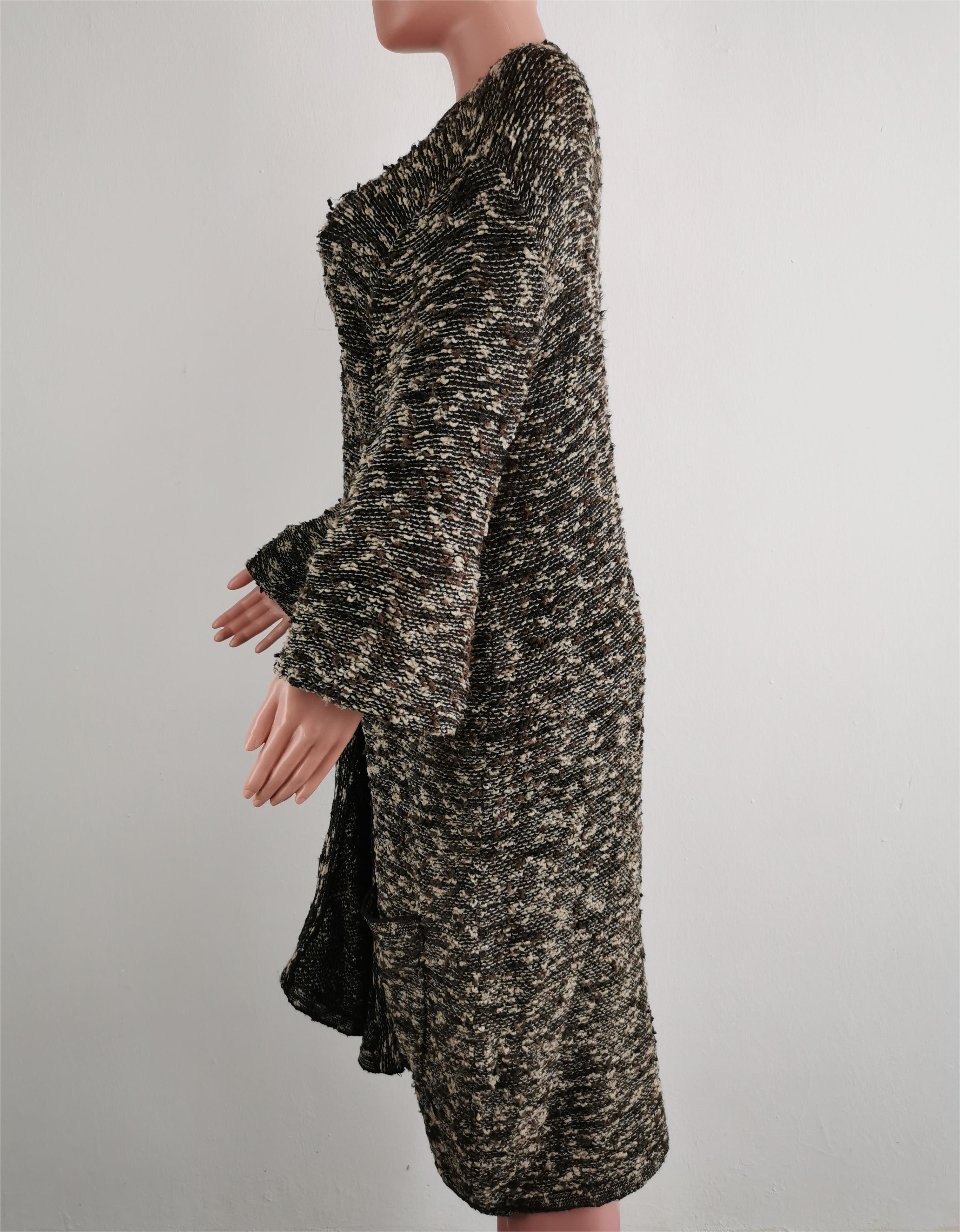Sportmax Vintage 90's SportMax Women Shirt Dress Made In Italy Size M Size M / US 6-8 / IT 42-44 - 2 Thumbnail