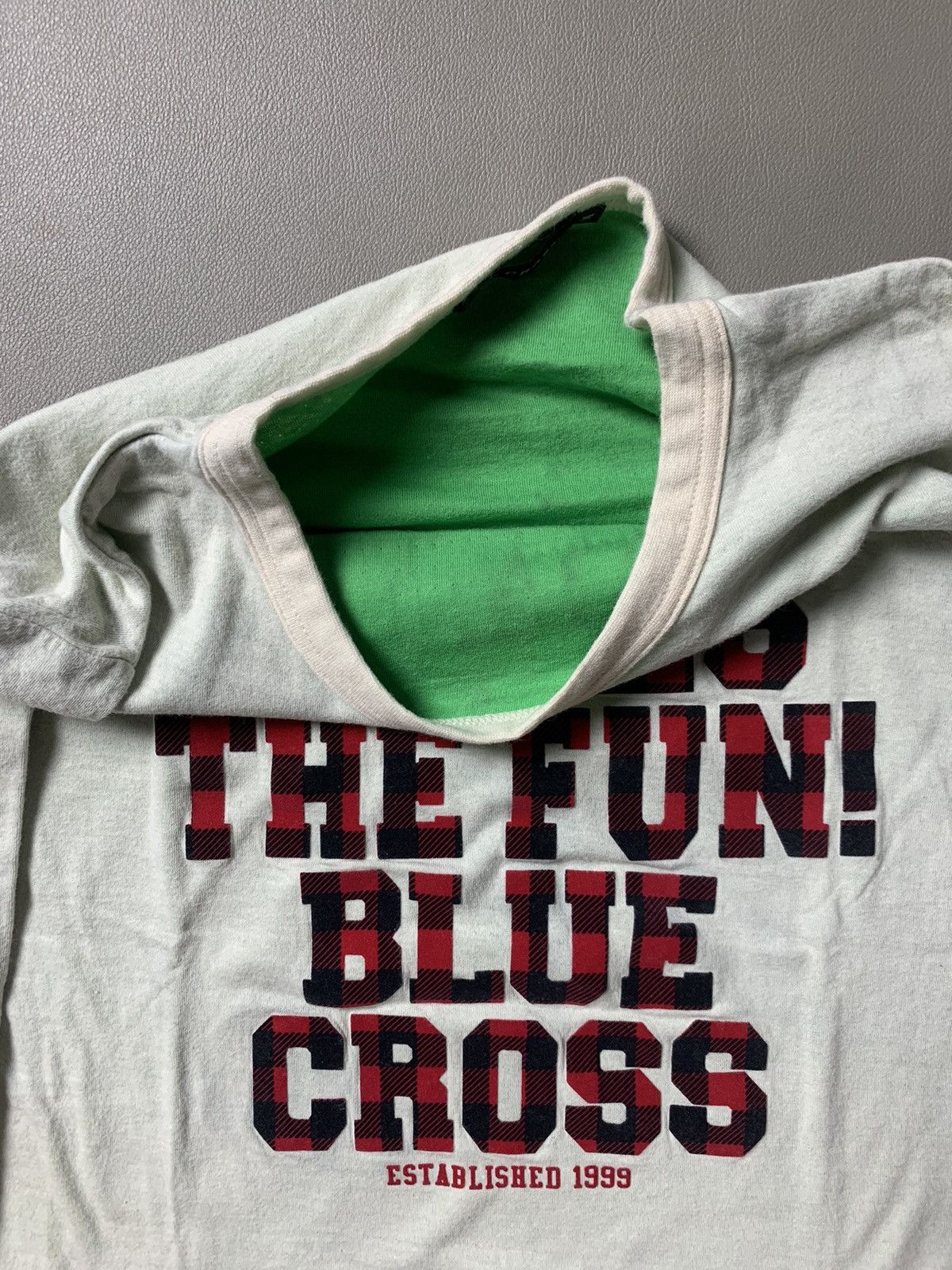 Beauty Beast × Hysteric Glamour × Japanese Brand Blue Cross Longsleeve Size US M / EU 48-50 / 2 - 6 Thumbnail
