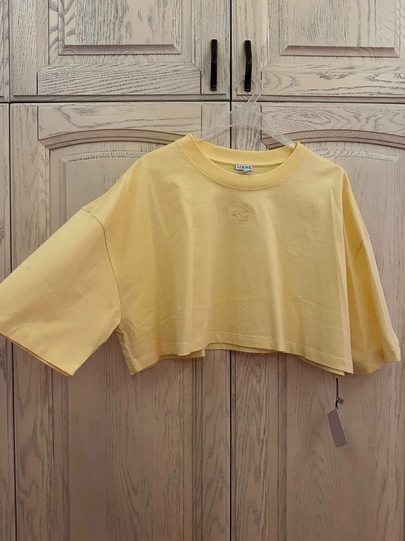 Loewe loewe yellow short sleeves 2504-Nextarrow Size US S / EU 44-46 / 1 - 5 Thumbnail