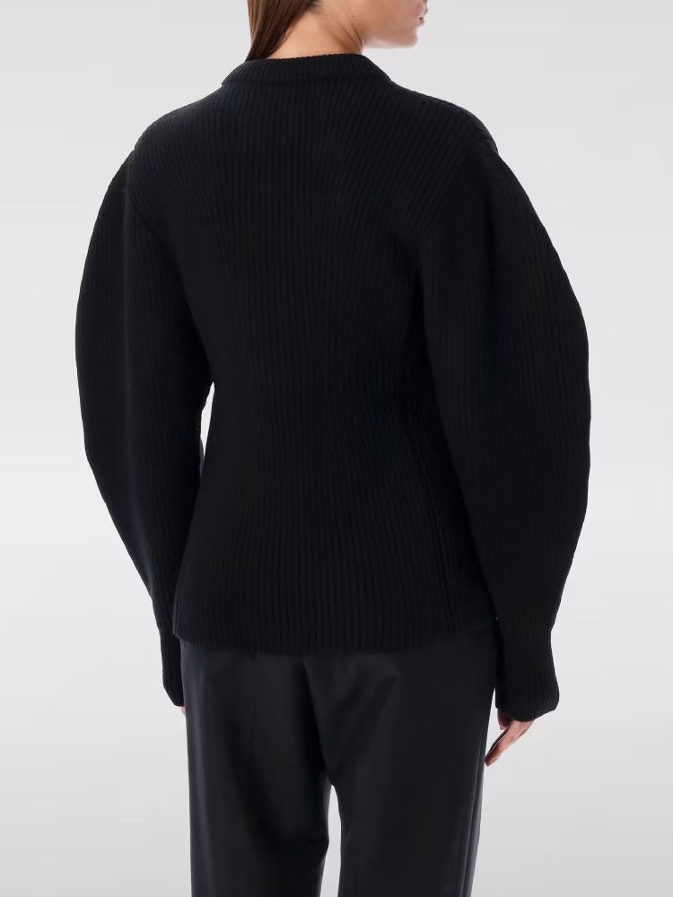 Jil Sander o1mt1gz0426 Sweater in Black Size XL / US 12-14 / IT 48-50 - 2 Thumbnail