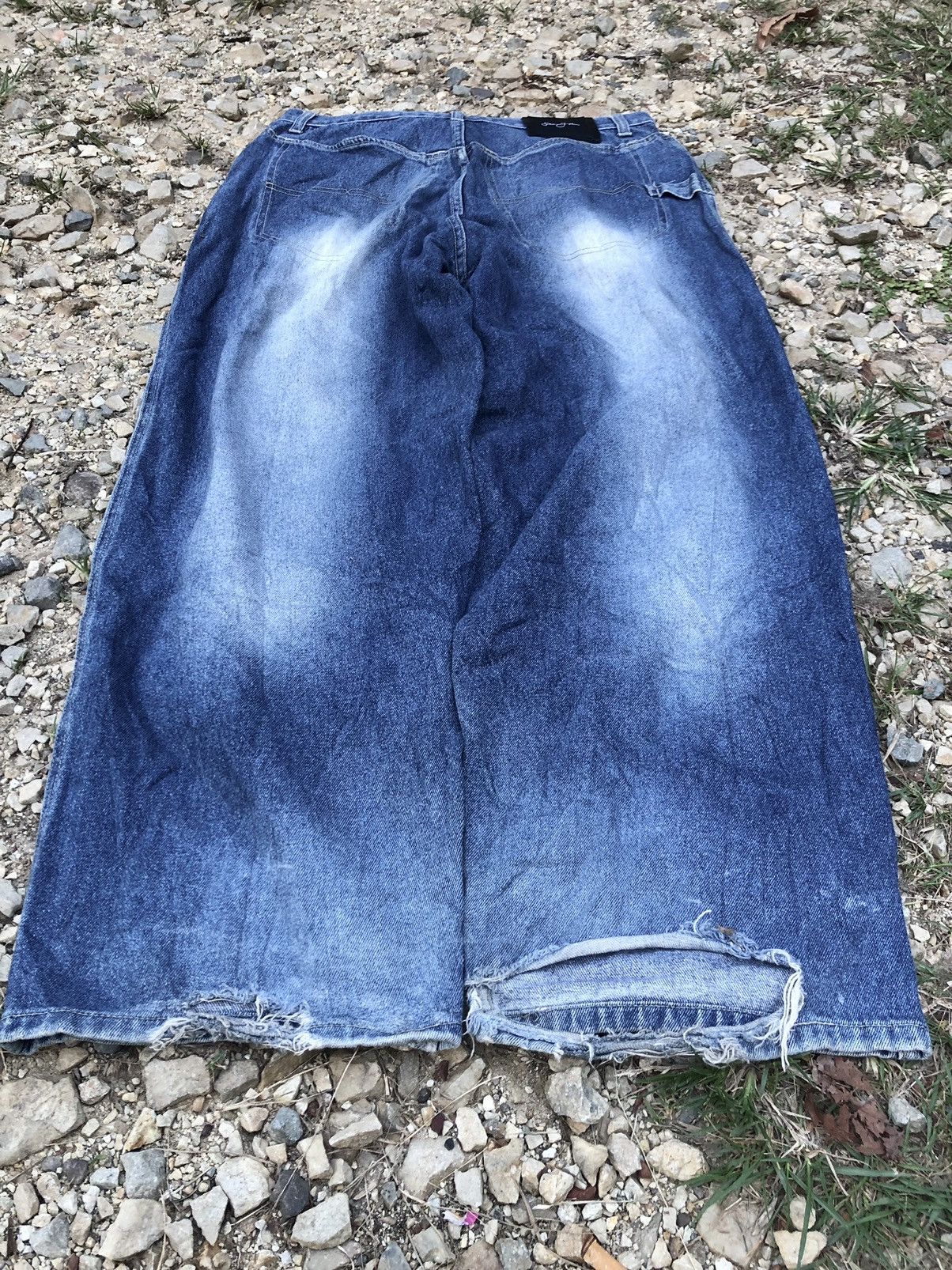 Sean John BAGGY WASHED BLUE DENIM BY SEAN JOHN Size US 34 / EU 50 - 9 Thumbnail