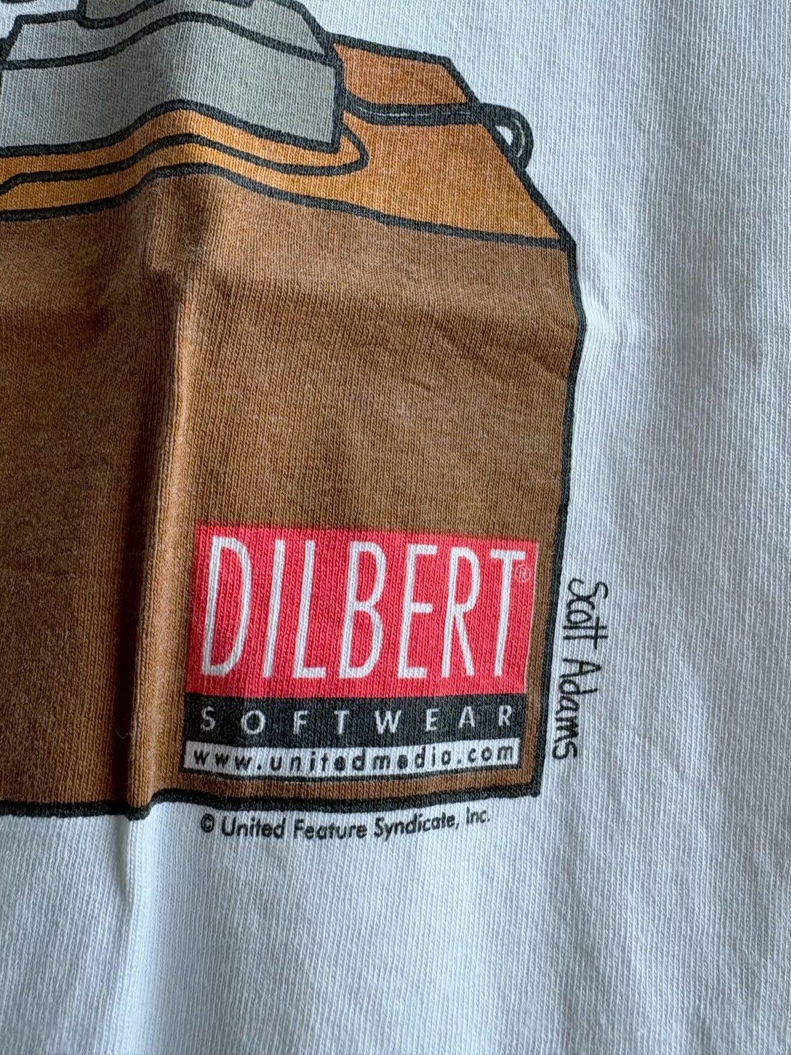 Other DILBERT 2000s Vintage T-Shirt Size US XS / EU 42 / 0 - 5 Thumbnail