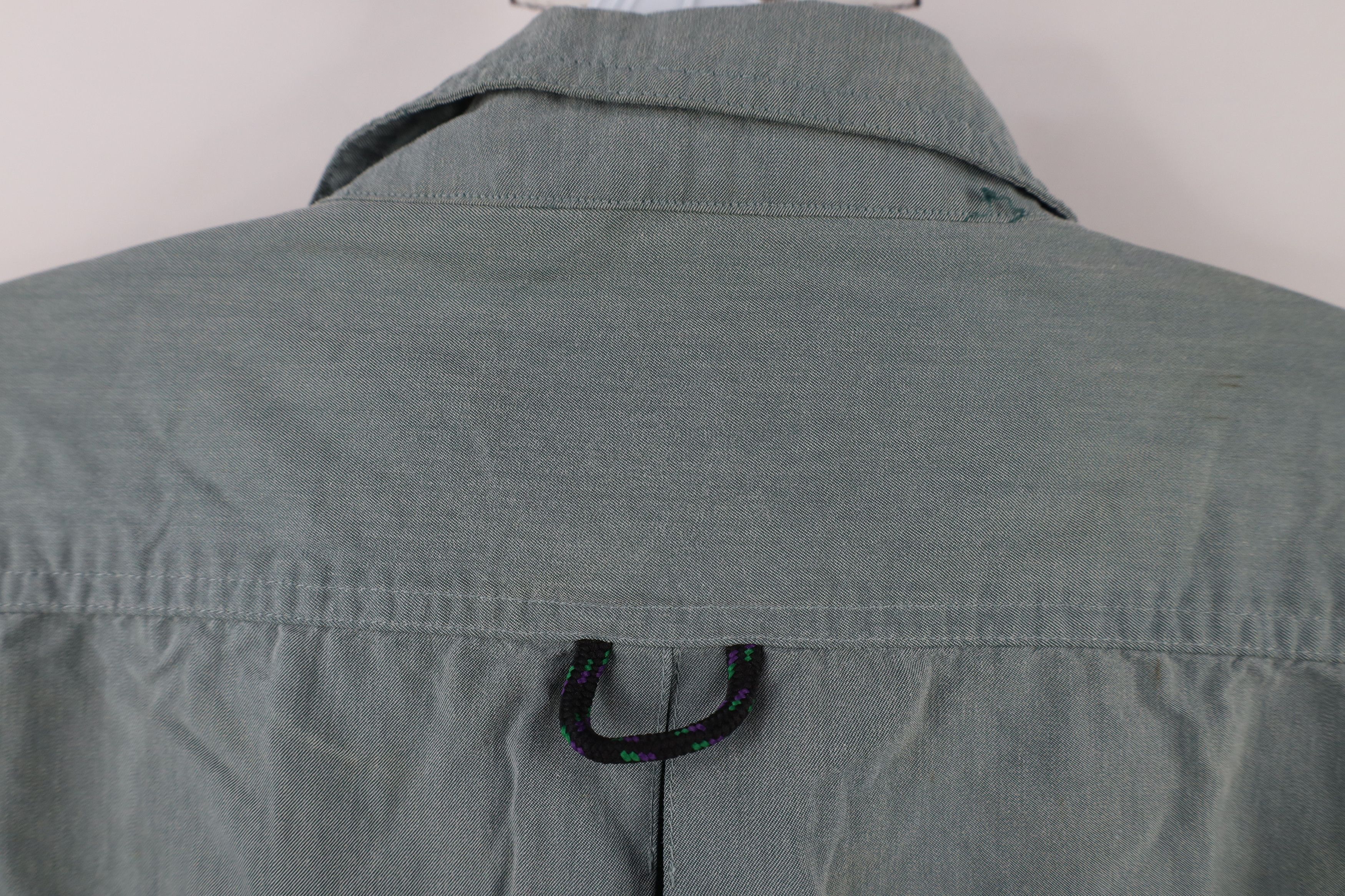 ExOfficio × Vintage Vintage 90s Exofficio Stonewash Hiking Safari Button Shirt Size US M / EU 48-50 / 2 - 12 Thumbnail