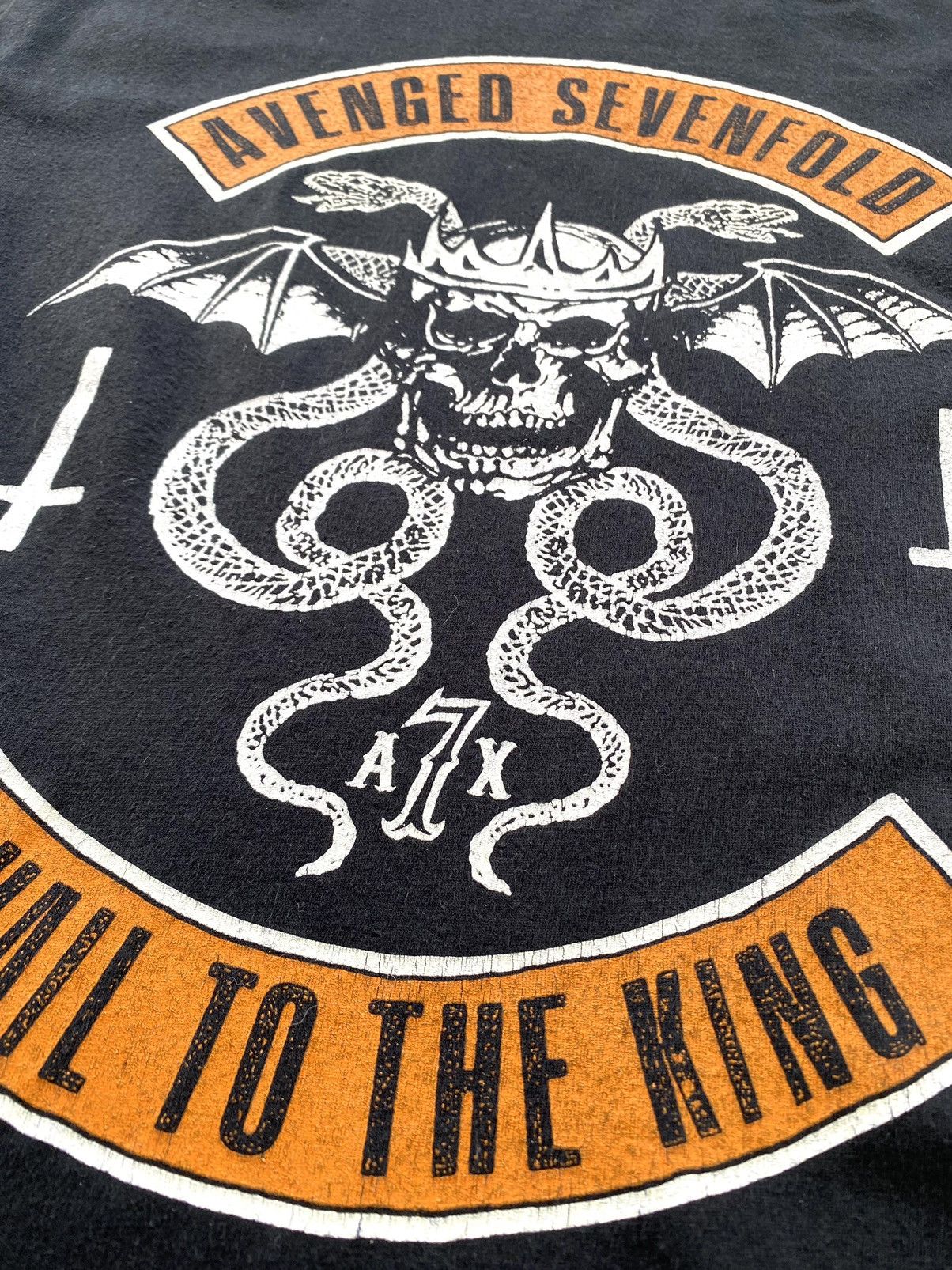 Band Tees Vintage Avenged Sevenfold Band Rock T Shirt Size US L / EU 52-54 / 3 - 4 Thumbnail