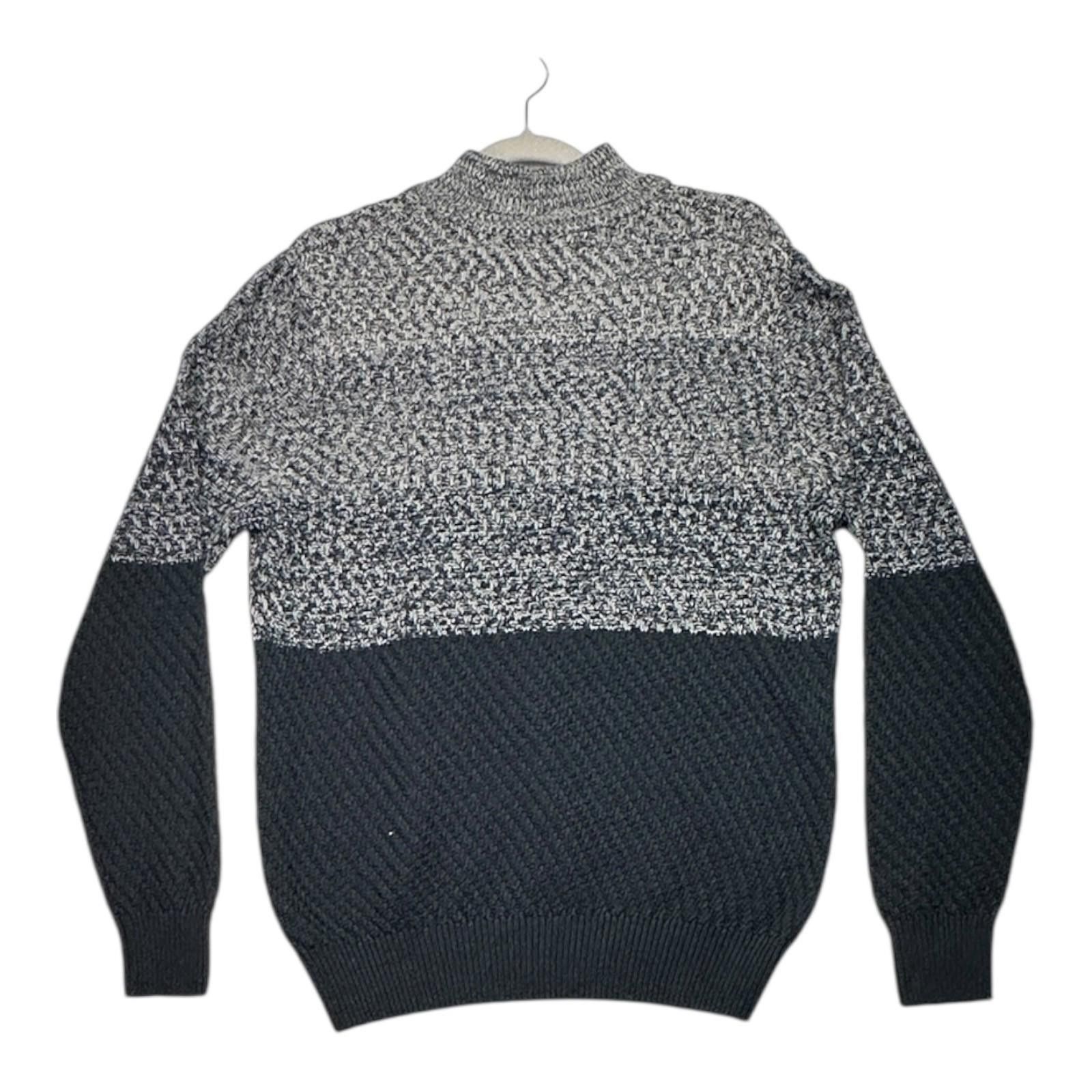 Tultex Tu Man 1/4 Zip Jumper Men's UK Size M Turtle Neck Size ONE SIZE - 3 Thumbnail