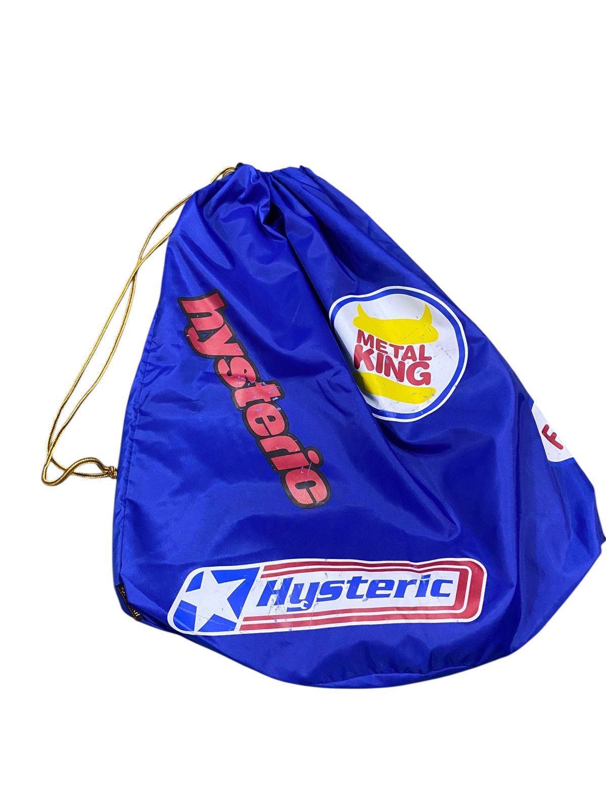 Hysteric Glamour Hysteric Glamour Metal King Drawstring bag nylo 90s style Size ONE SIZE - 3 Thumbnail