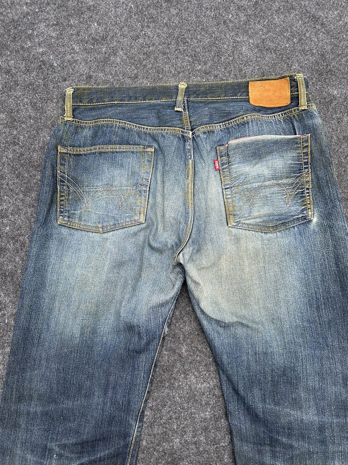 Edwin Vintage Edwin 505s Selvedge Dirty Style Denim 36x32 D66 Size US 36 / EU 52 - 4 Thumbnail