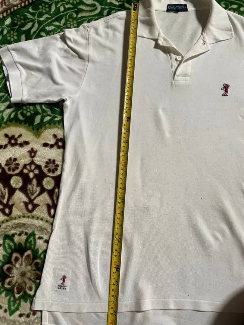 Vintage K5-12 Pearly Gates golf polo single stich vintage made japan Size US L / EU 52-54 / 3 - 3 Thumbnail