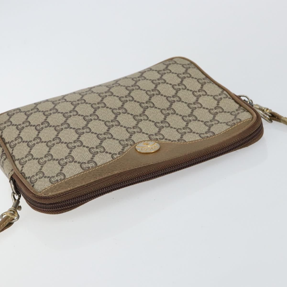 Gucci GUCCI GG Plus Supreme Shoulder Bag Pvc Leather Beige Gold Size ONE SIZE - 6 Thumbnail