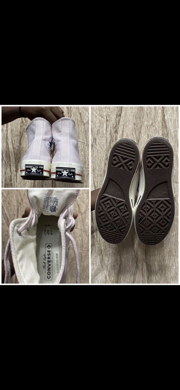 Converse Converse Barely Rose Chuck 70 Heritage Court Hi Top hightop Size US 6.5 / IT 36.5 - 6 Thumbnail