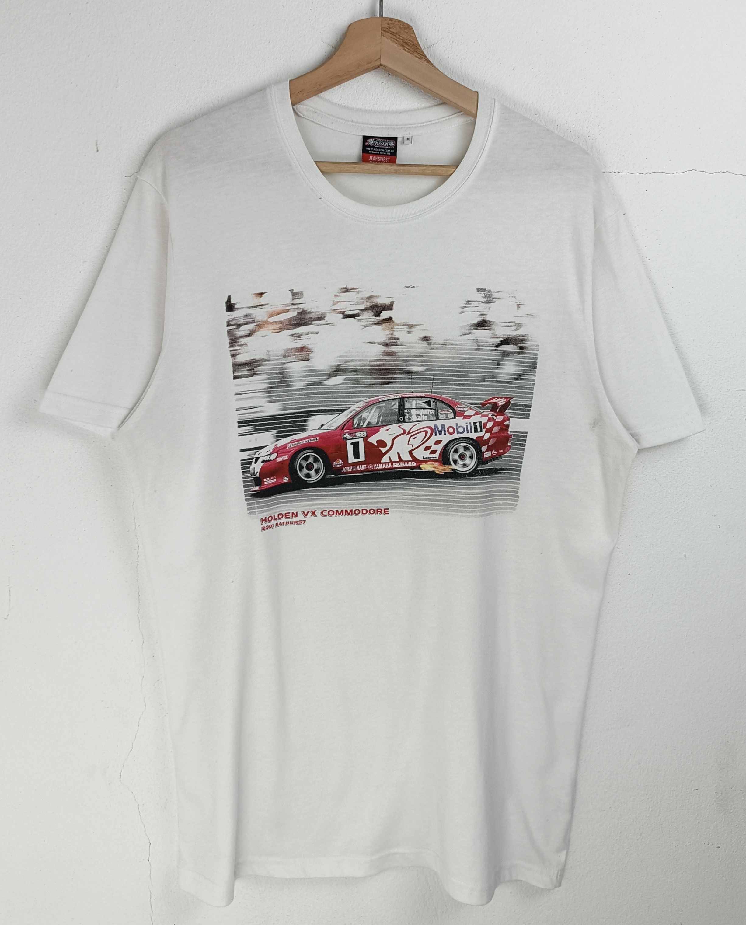 NASCAR VINTAGE 2000s HOLDEN VX COMMODORE BATHURST RALLY RACING TEE Size US M / EU 48-50 / 2 - 3 Thumbnail